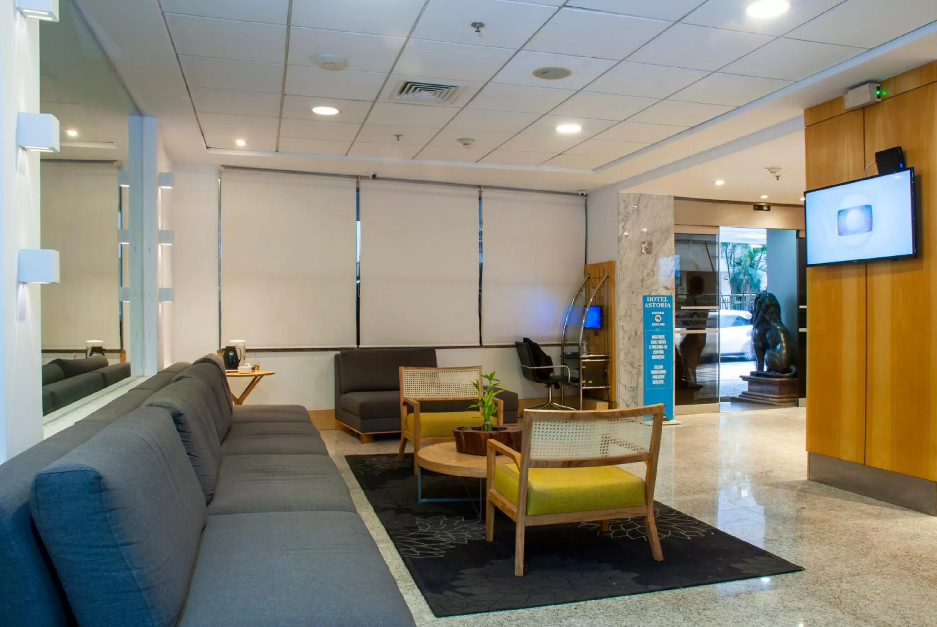 Lobby or reception in Hotel Astoria Copacabana