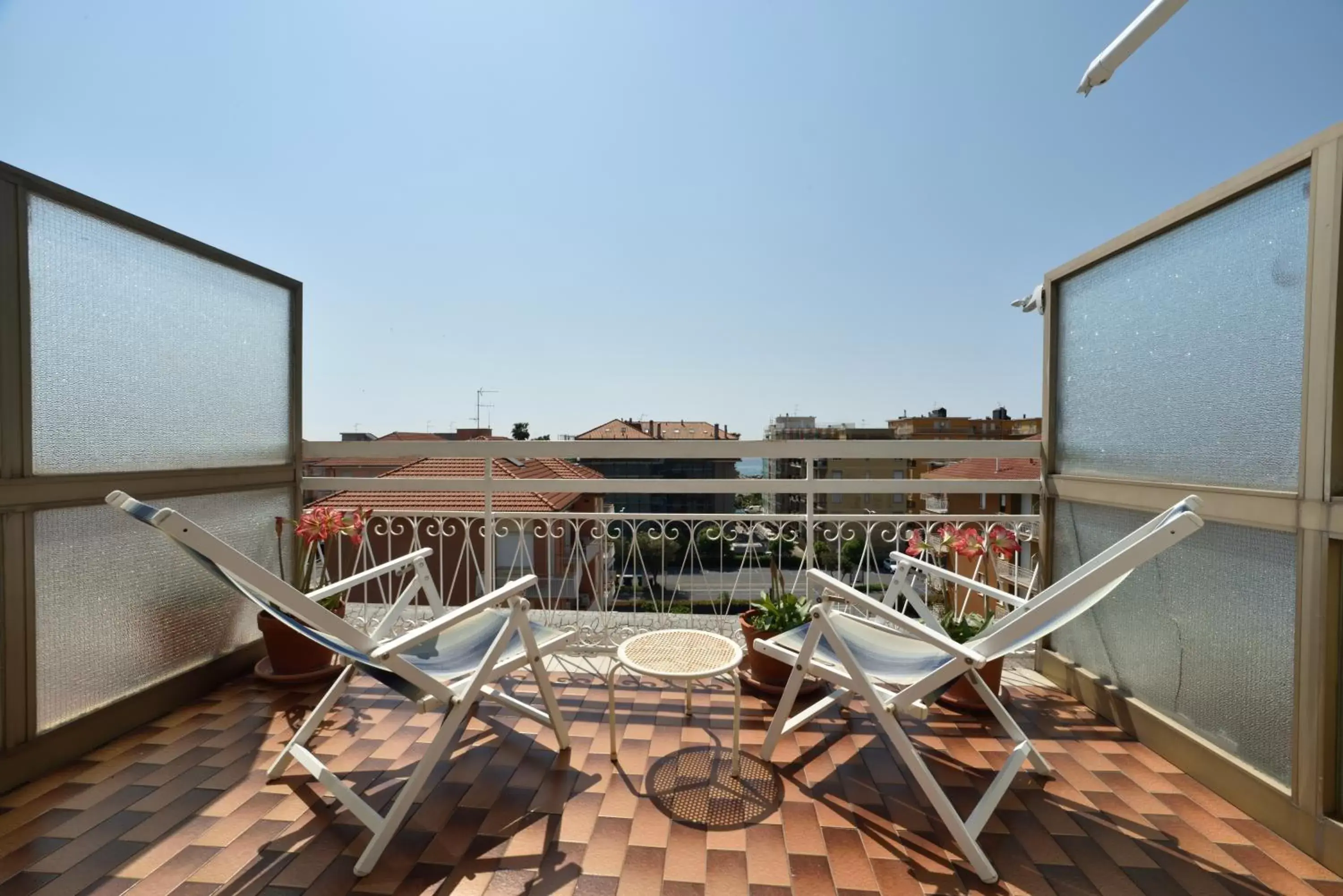 View (from property/room), Balcony/Terrace in Hotel Bergamo Mare Mhotelsgroup