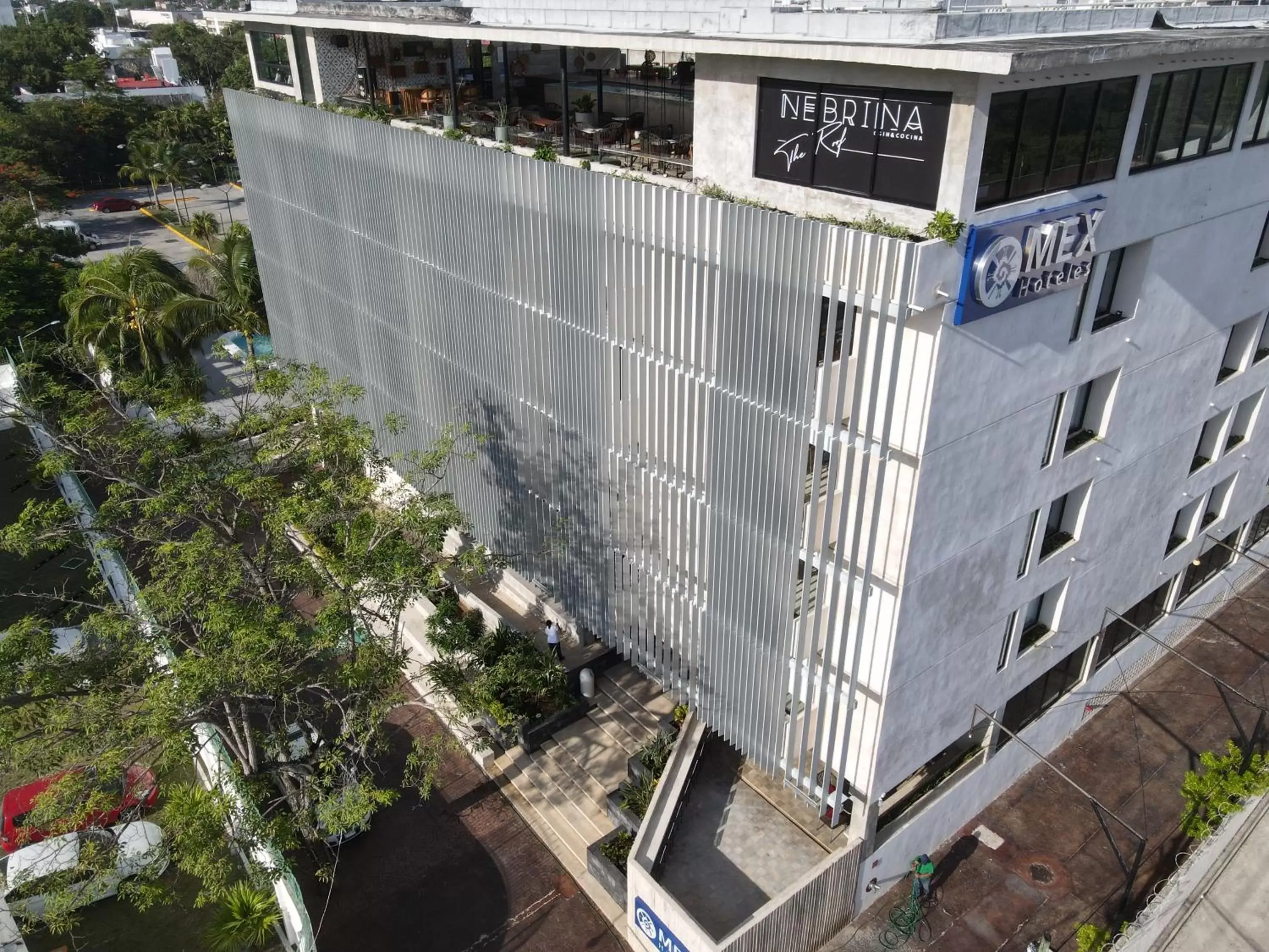 Property building, Bird's-eye View in Mex Hoteles