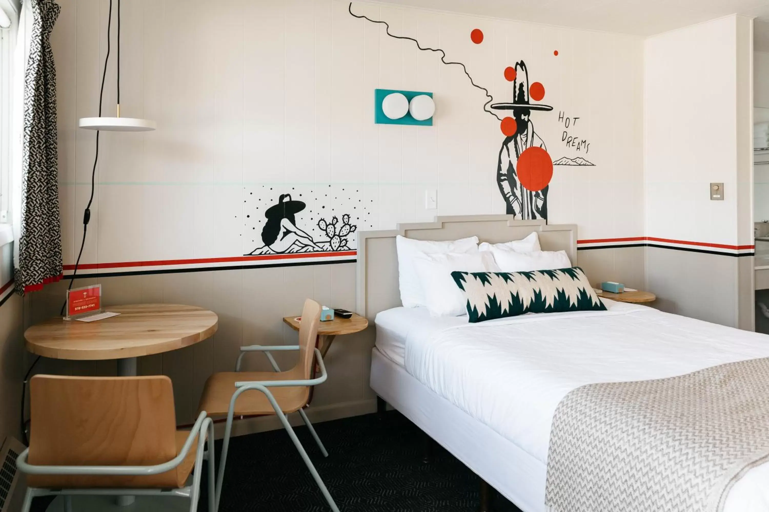 Bed in Mesa Verde Motel