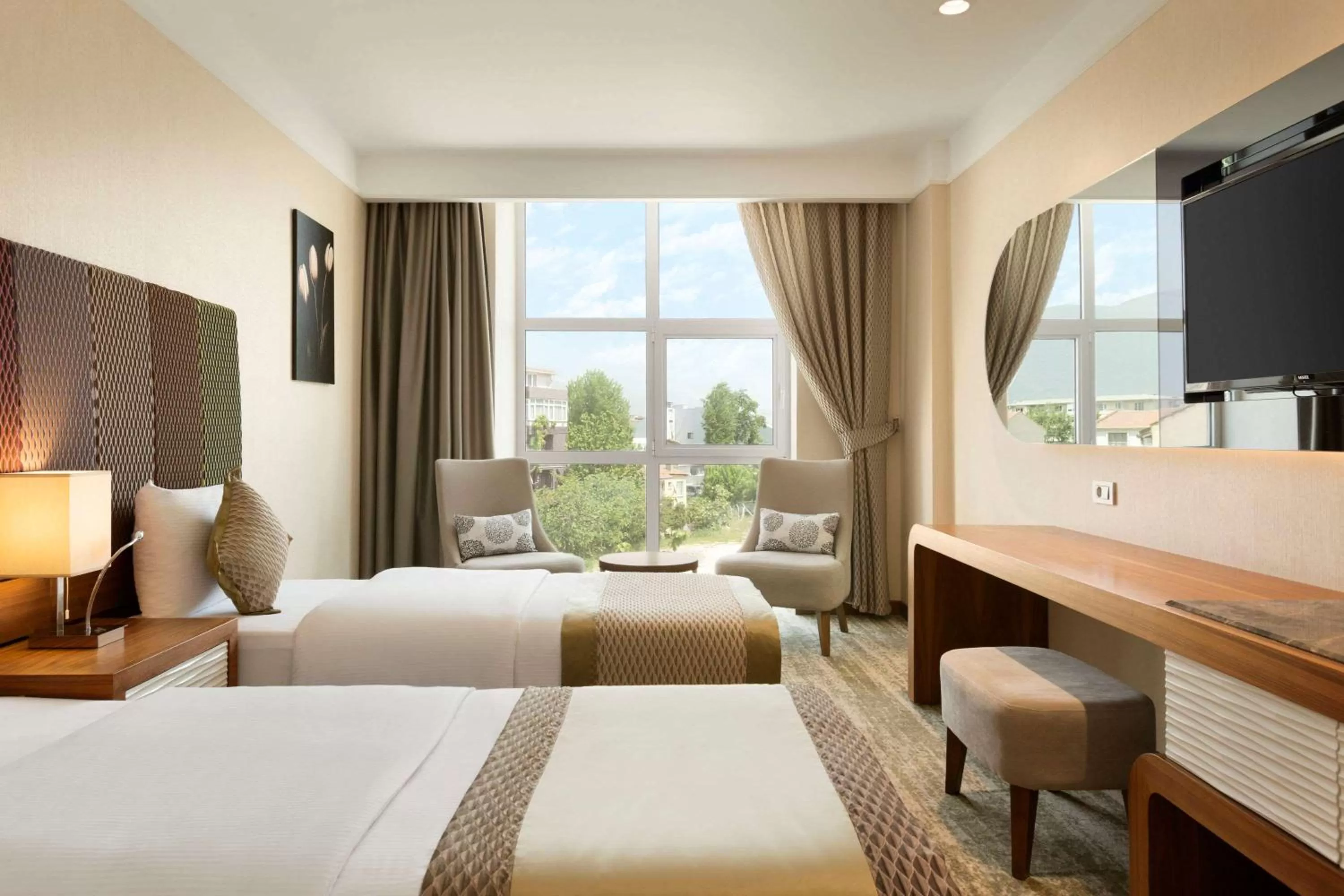 Bedroom, Bed in Ramada by Wyndham Gemli̇k