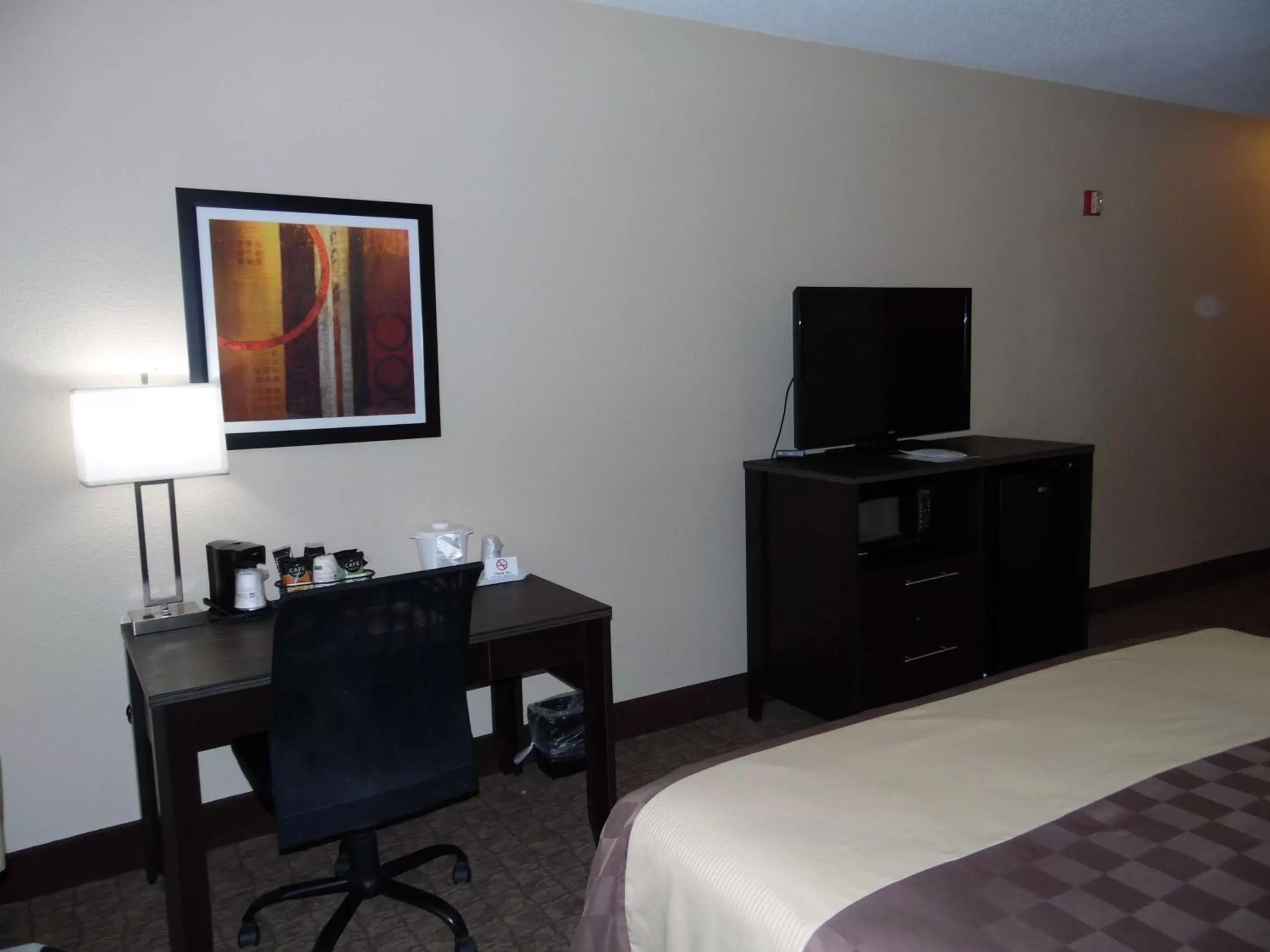 Photo of the whole room, TV/Entertainment Center in Best Western Teal Lake Inn