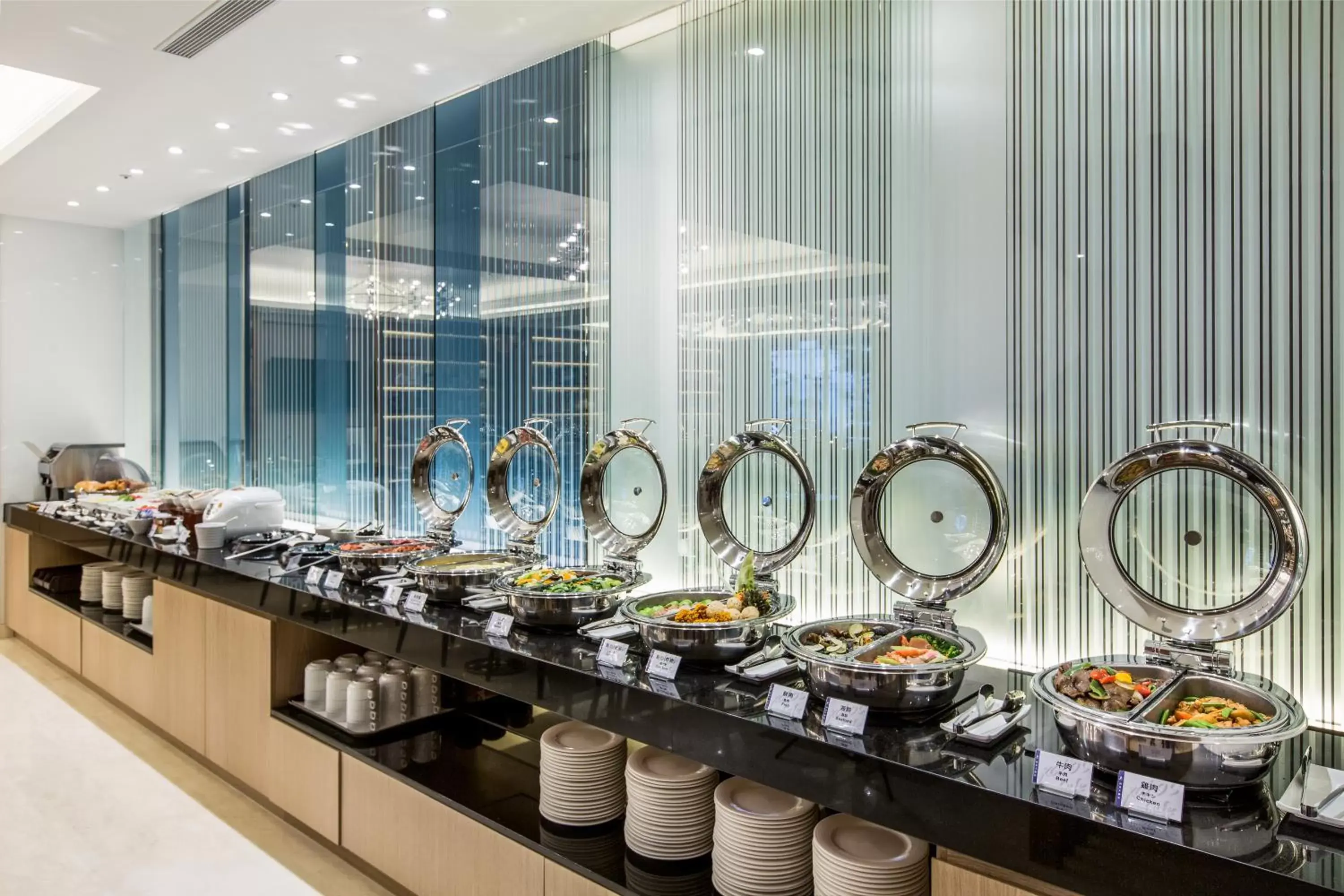 Food and drinks in K Hotel Tianjin
