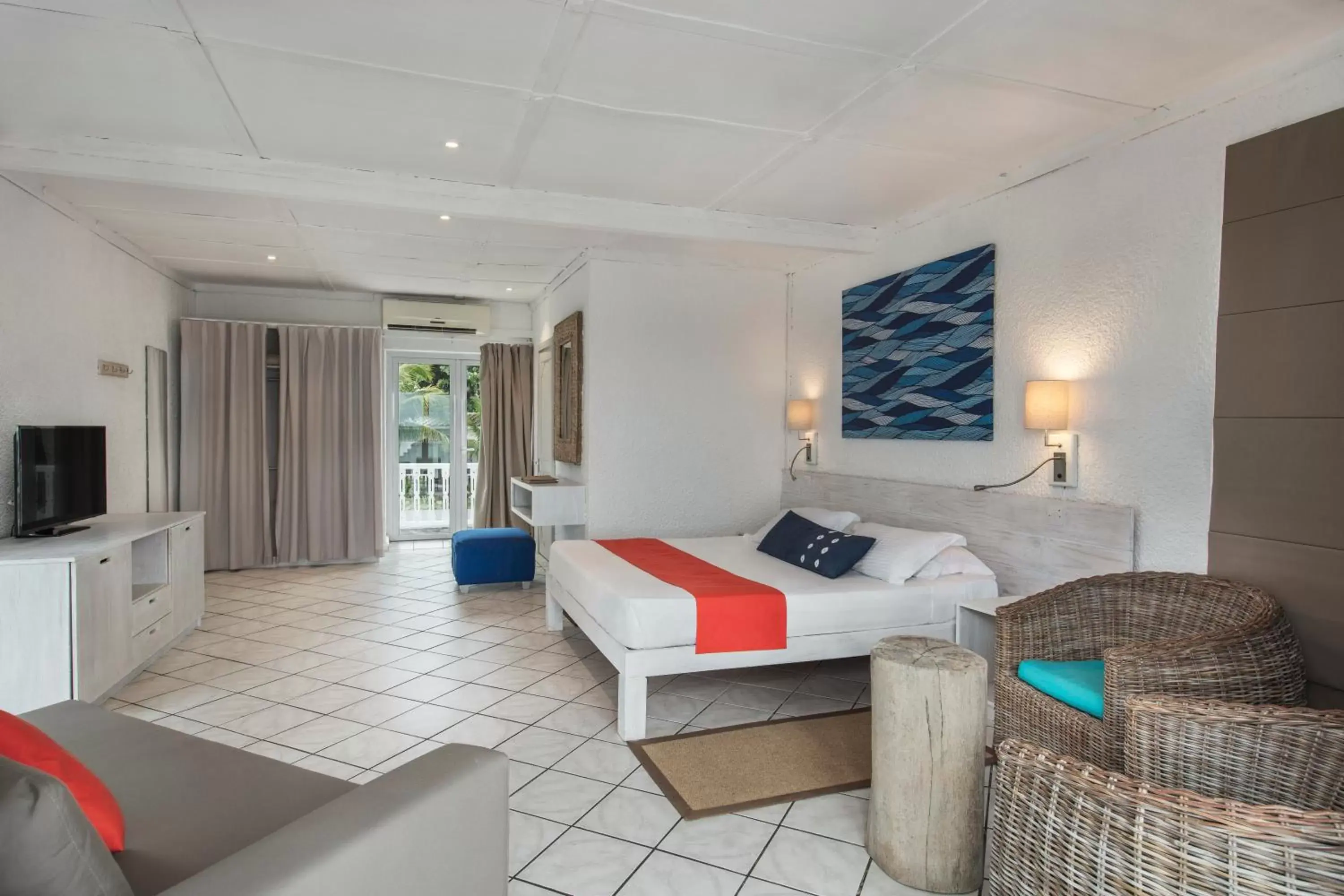 Bedroom in Astroea Beach Hotel