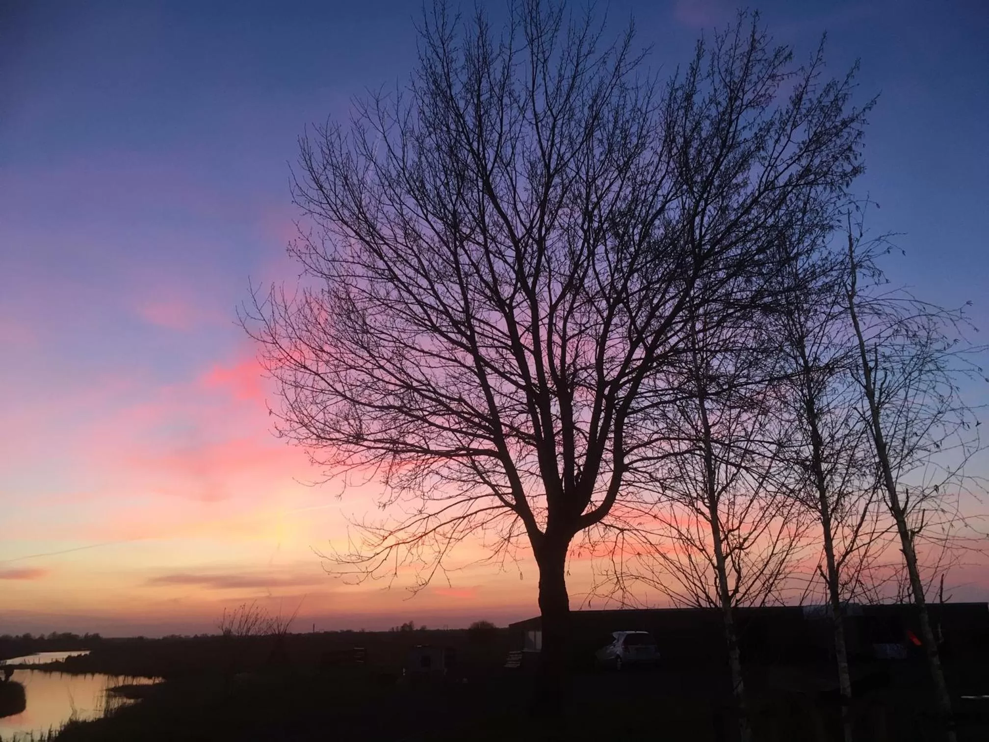 Sunset in BnB Purmerland