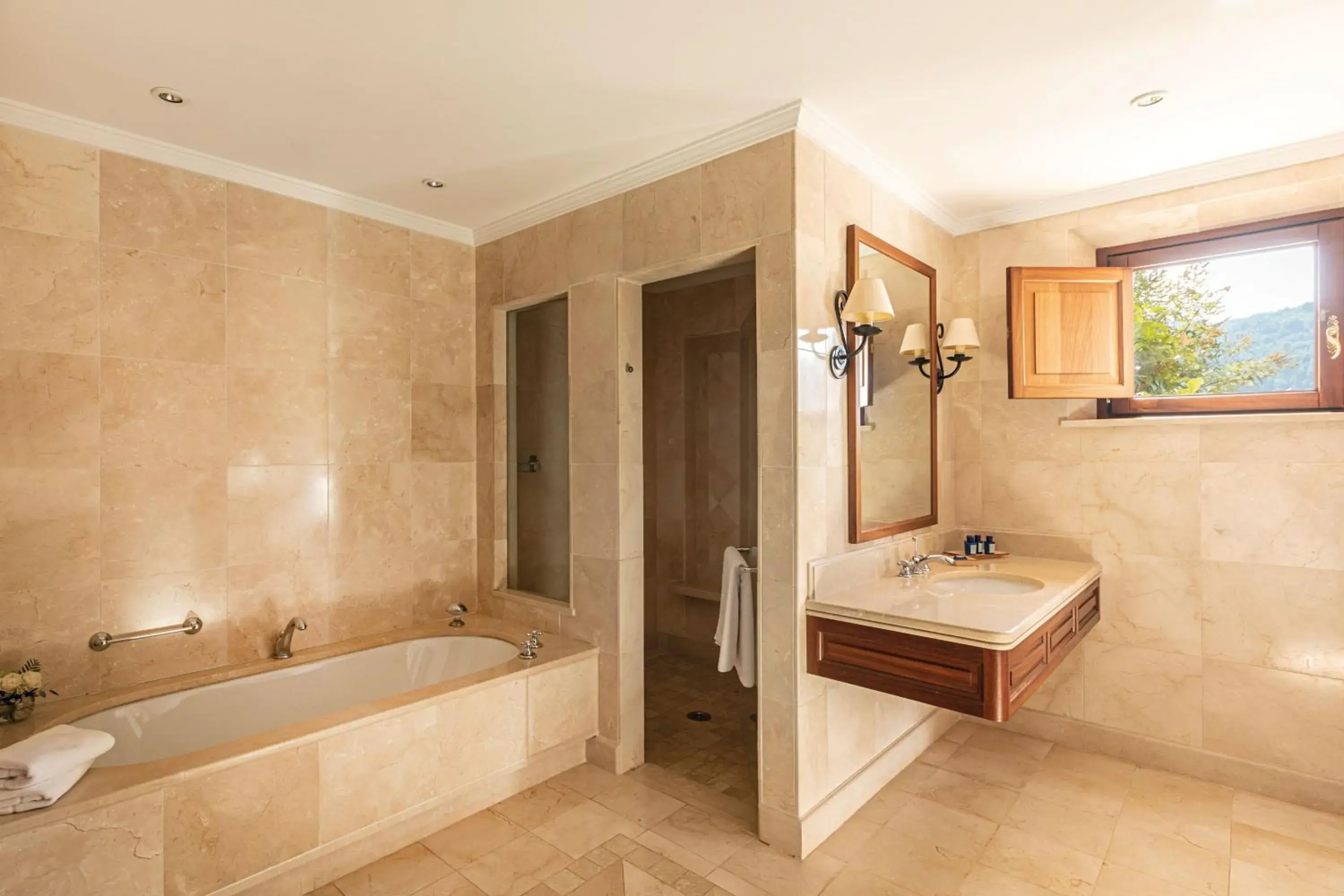 Bathroom in La Residencia, A Belmond Hotel, Mallorca