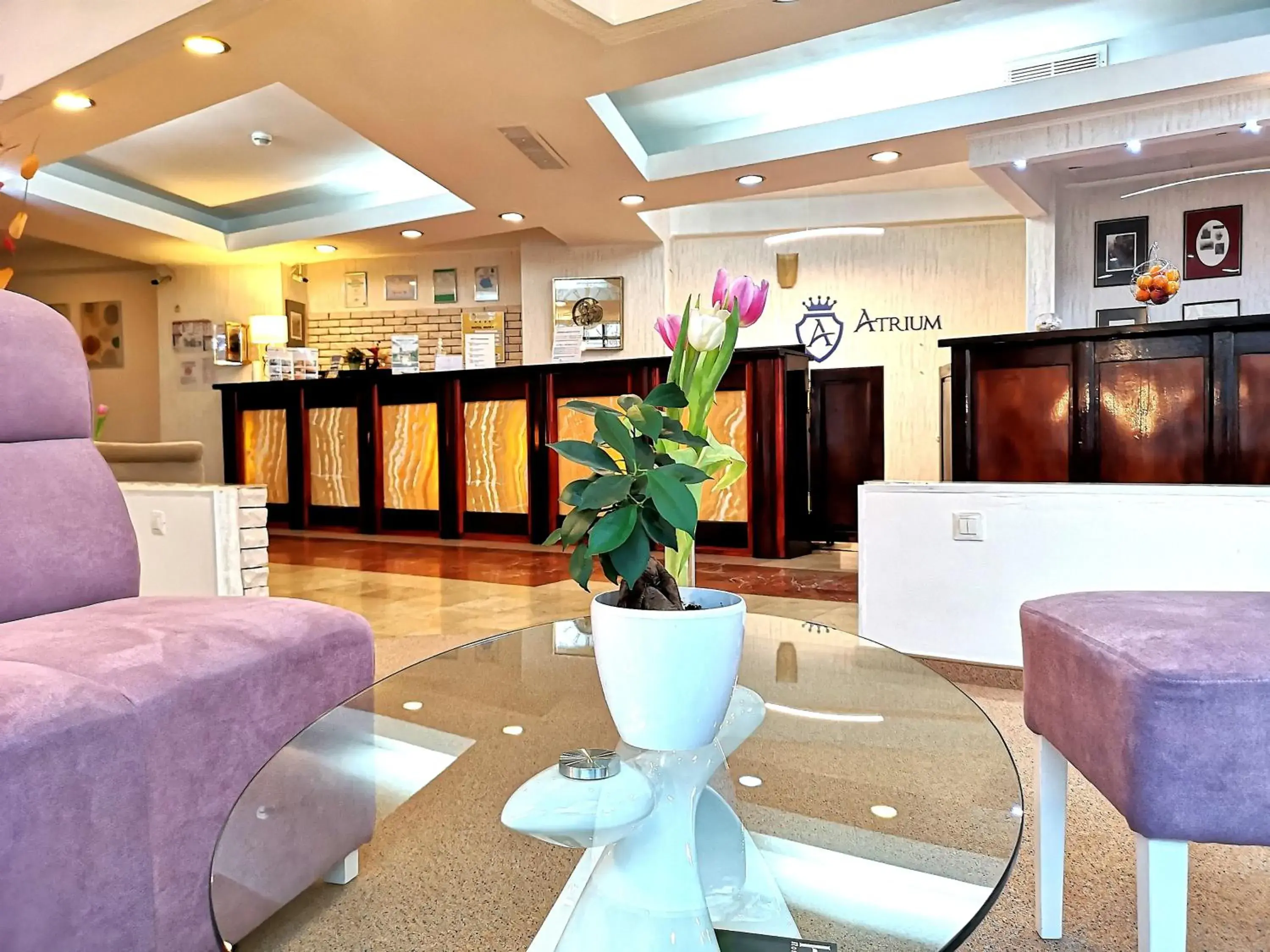 Lobby or reception, Lobby/Reception in Atrium Hotel Bucharest City Center