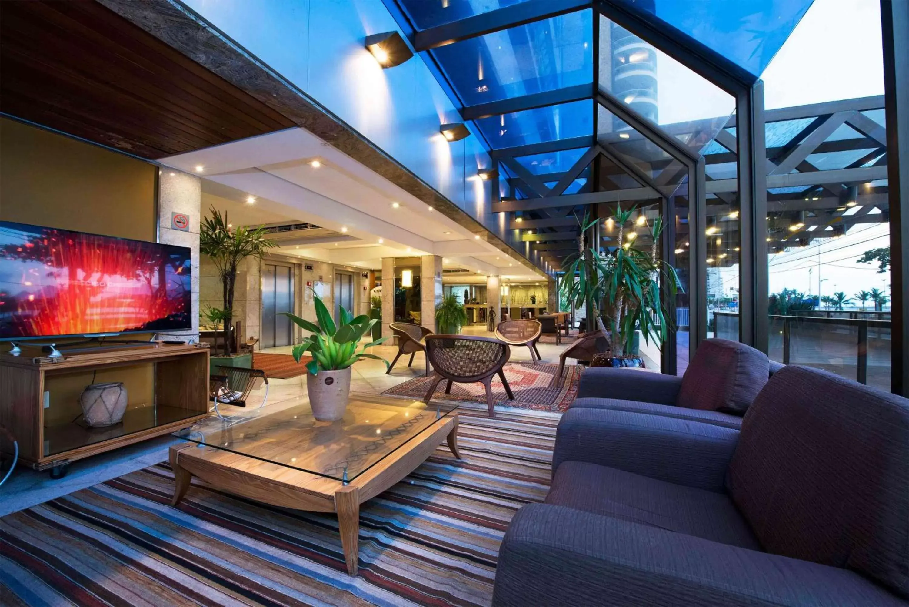 Lobby or reception in Magna Praia Hotel Lobby or reception in Magna Praia Hotel