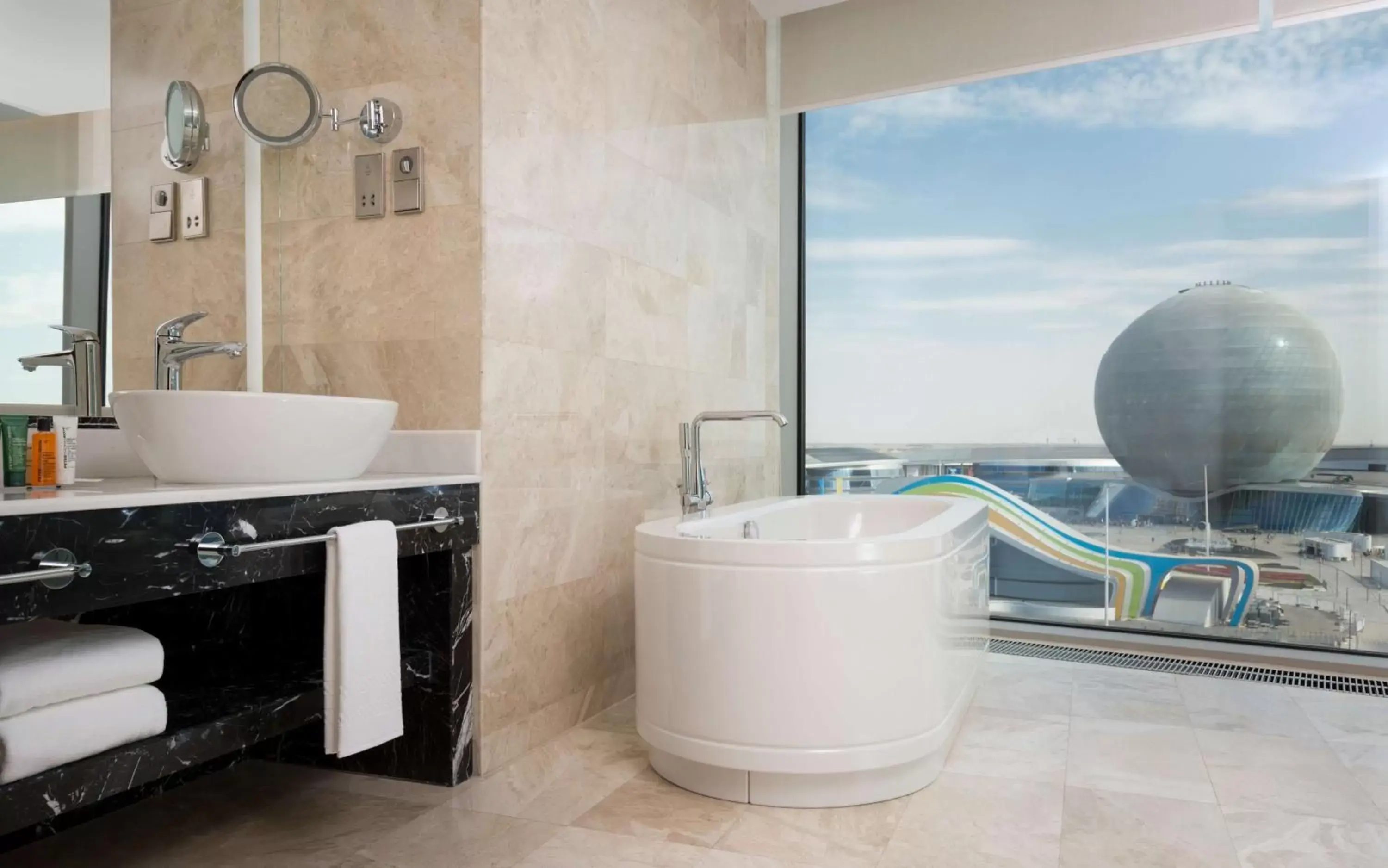 Bathroom in Hilton Astana