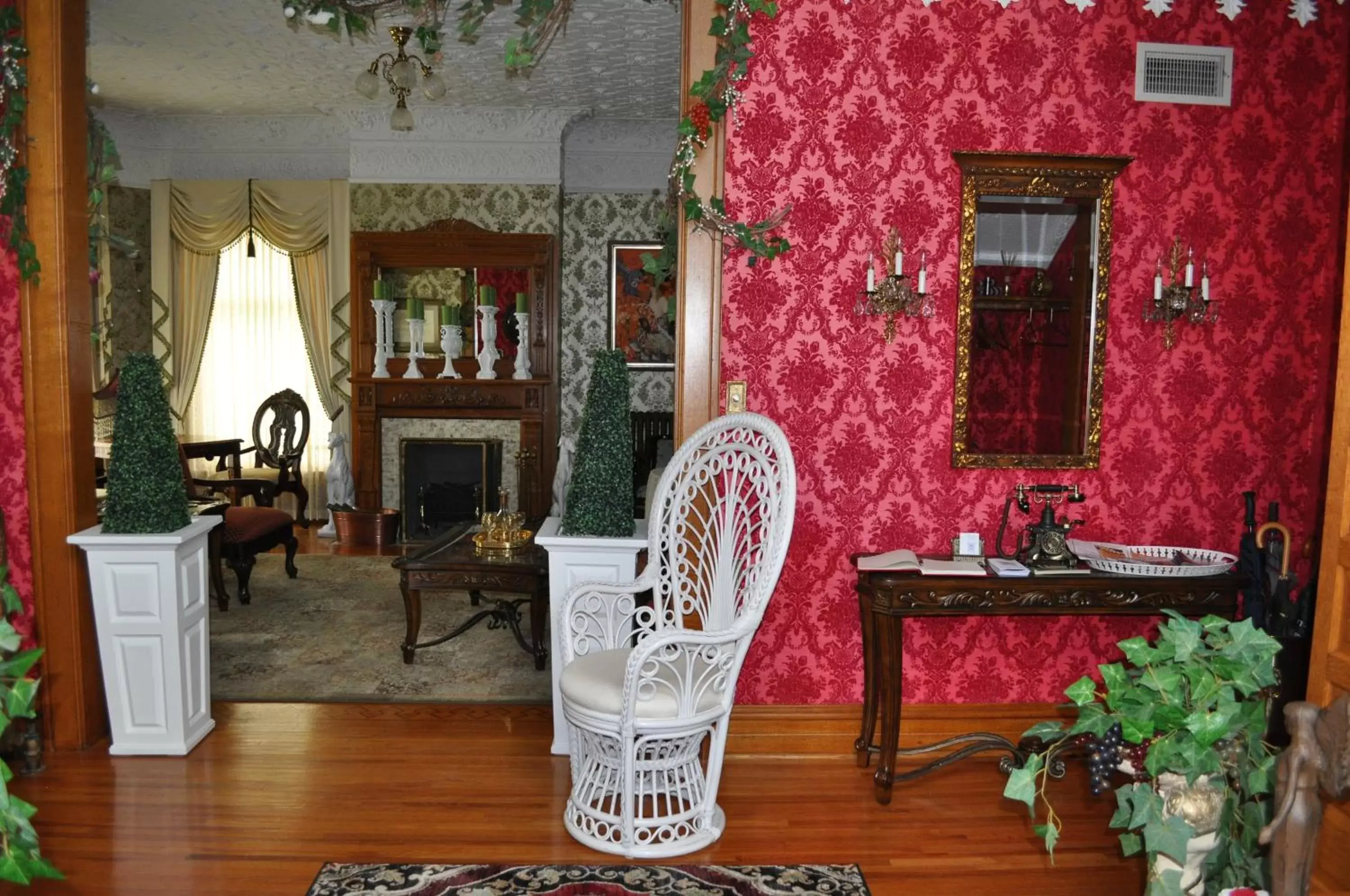 Living room in Queen Anne Bed and Breakfast