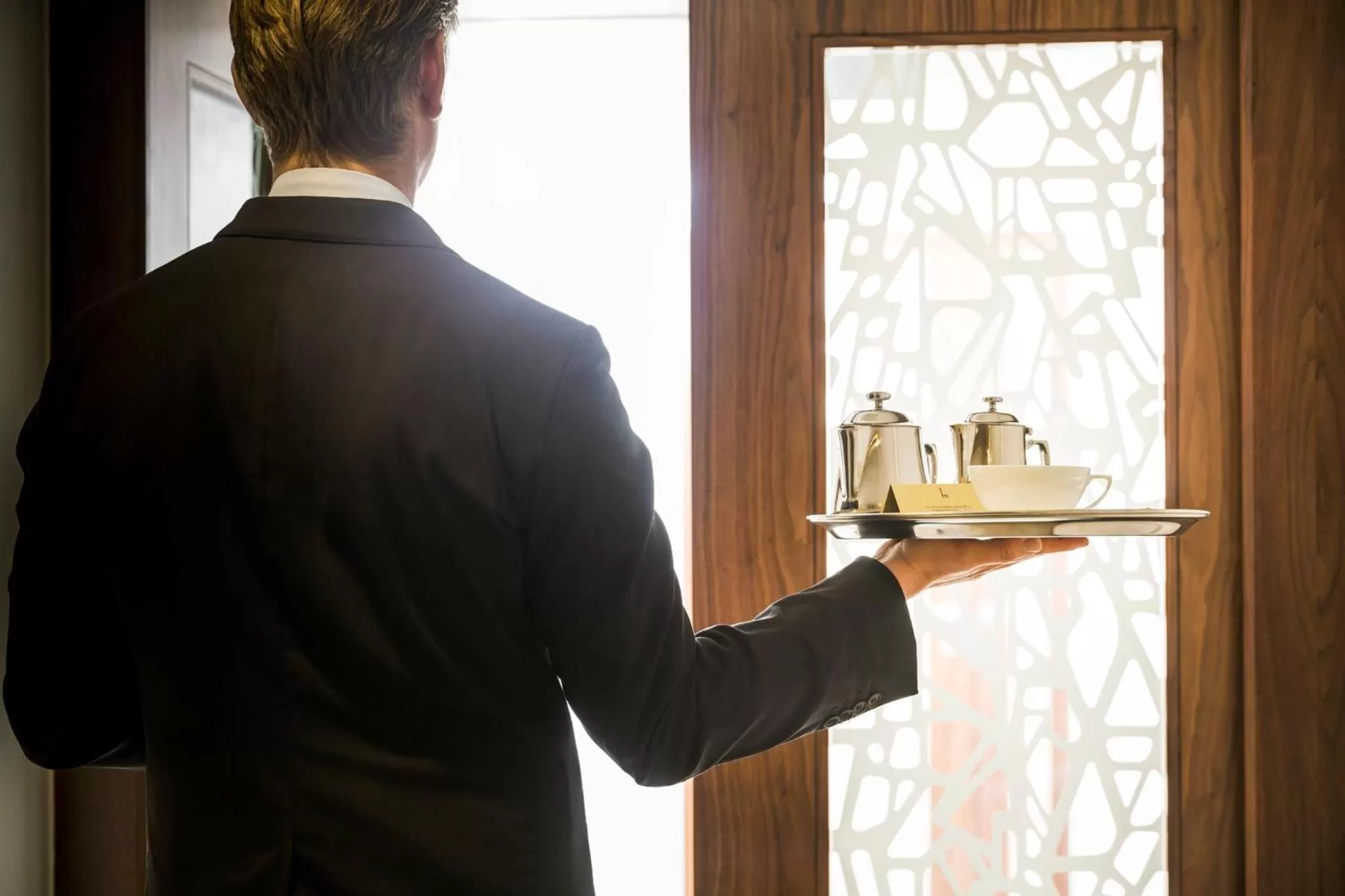 Decorative detail in COMO Metropolitan London