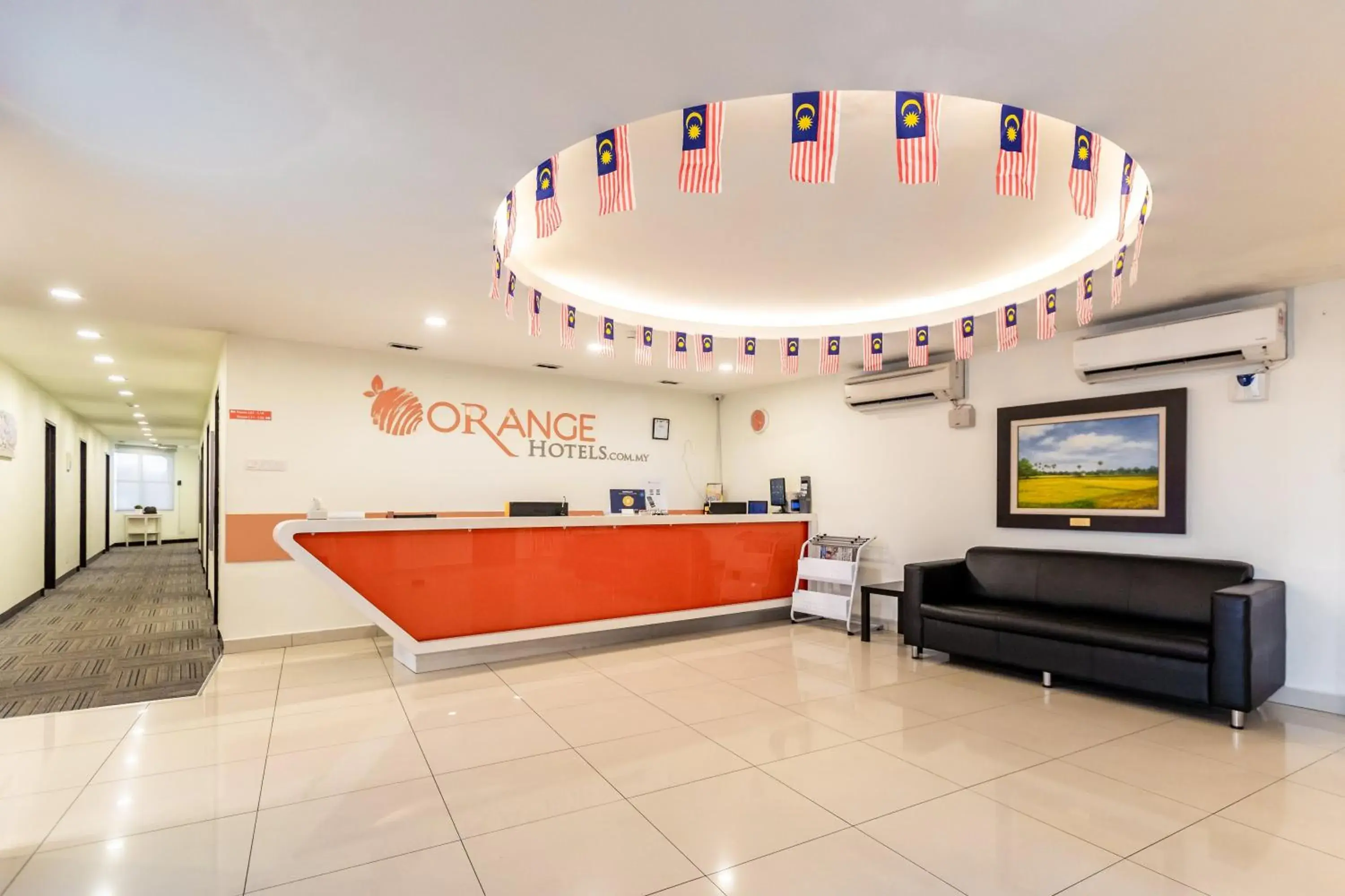 Lobby or reception in Orange Hotel Kota Kemuning @ Shah Alam Lobby or reception in Orange Hotel Kota Kemuning @ Shah Alam