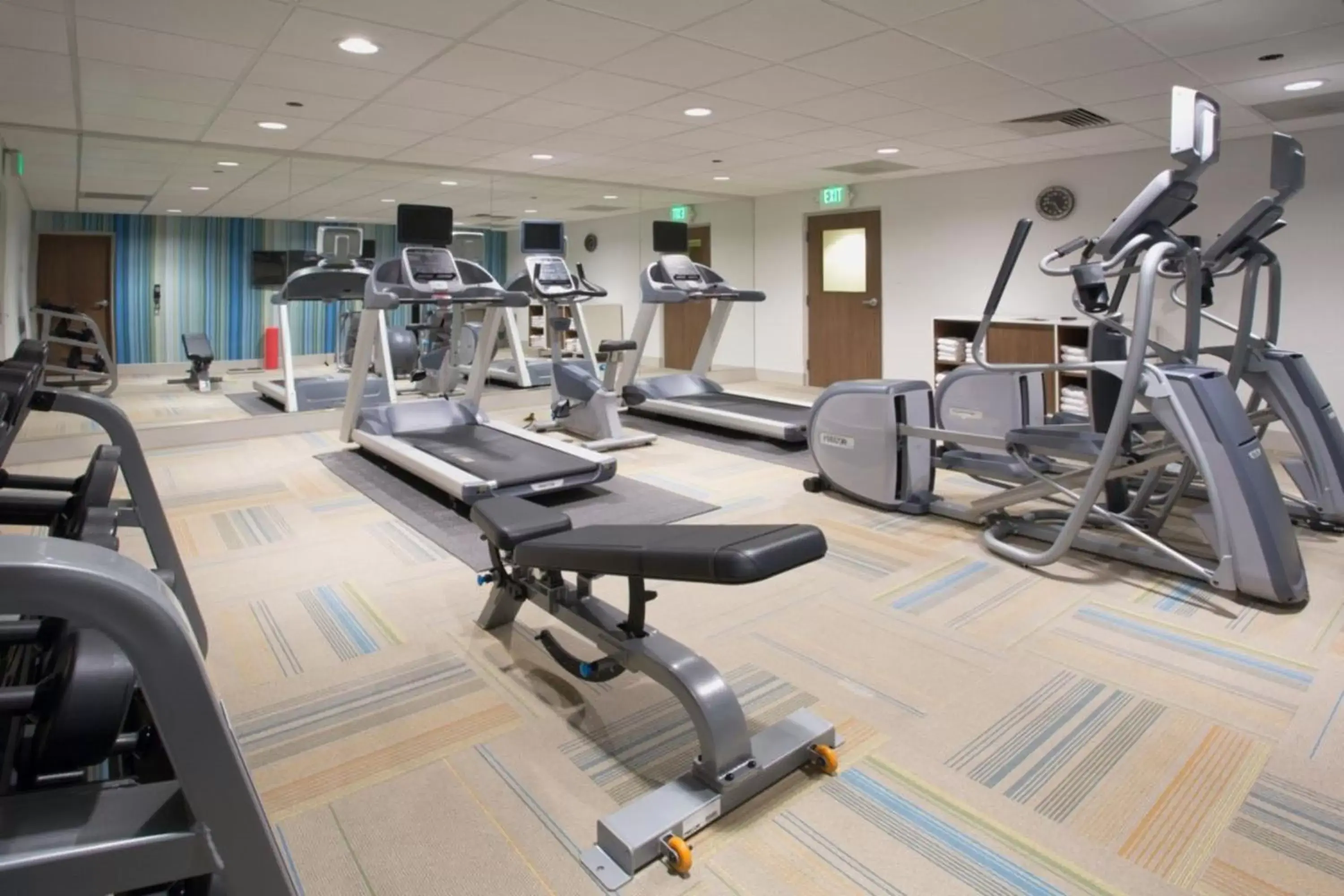 Fitness centre/facilities, Fitness Center/Facilities in Candlewood Suites Belle Vernon, an IHG Hotel