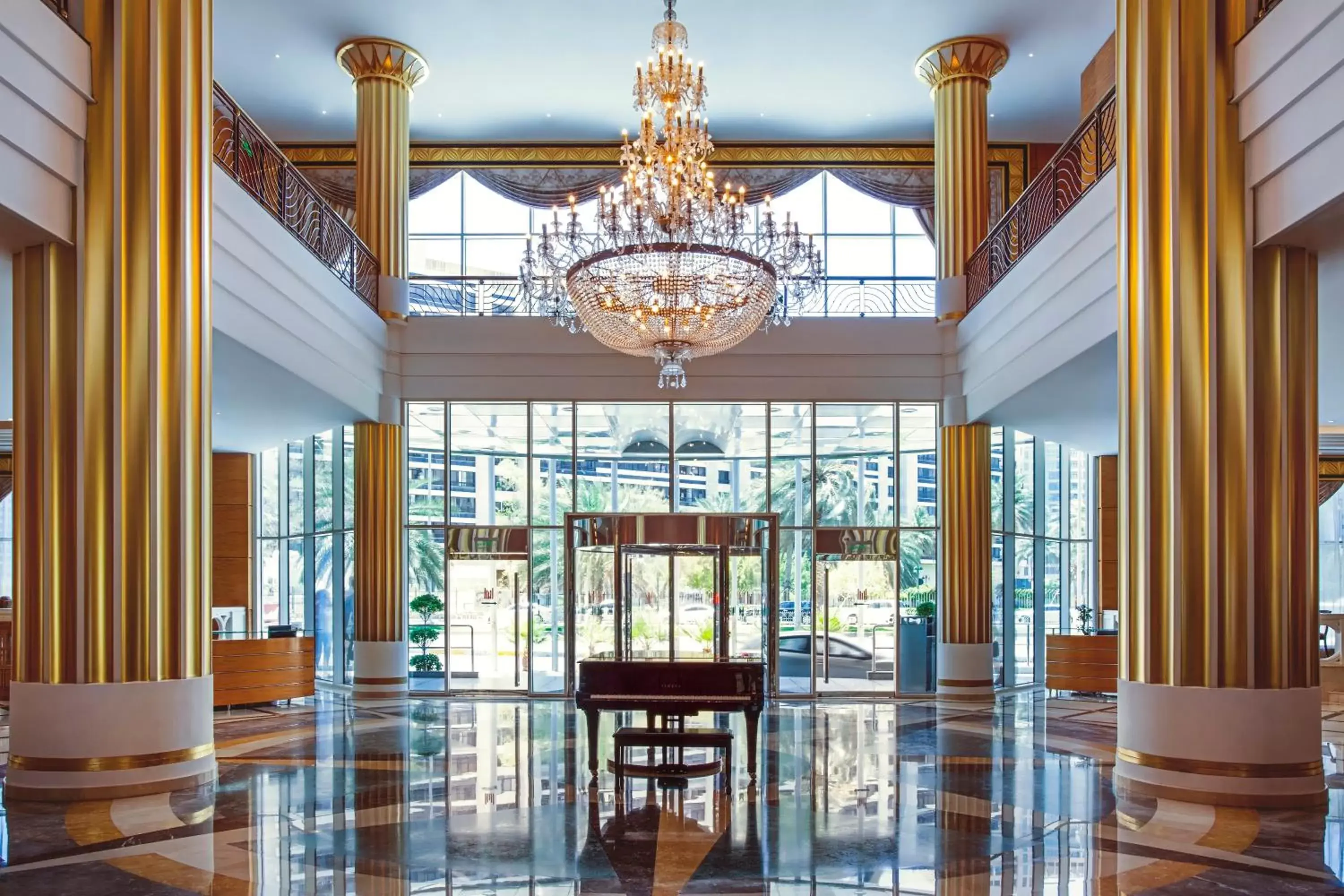 Lobby or reception in Corniche Hotel Abu Dhabi