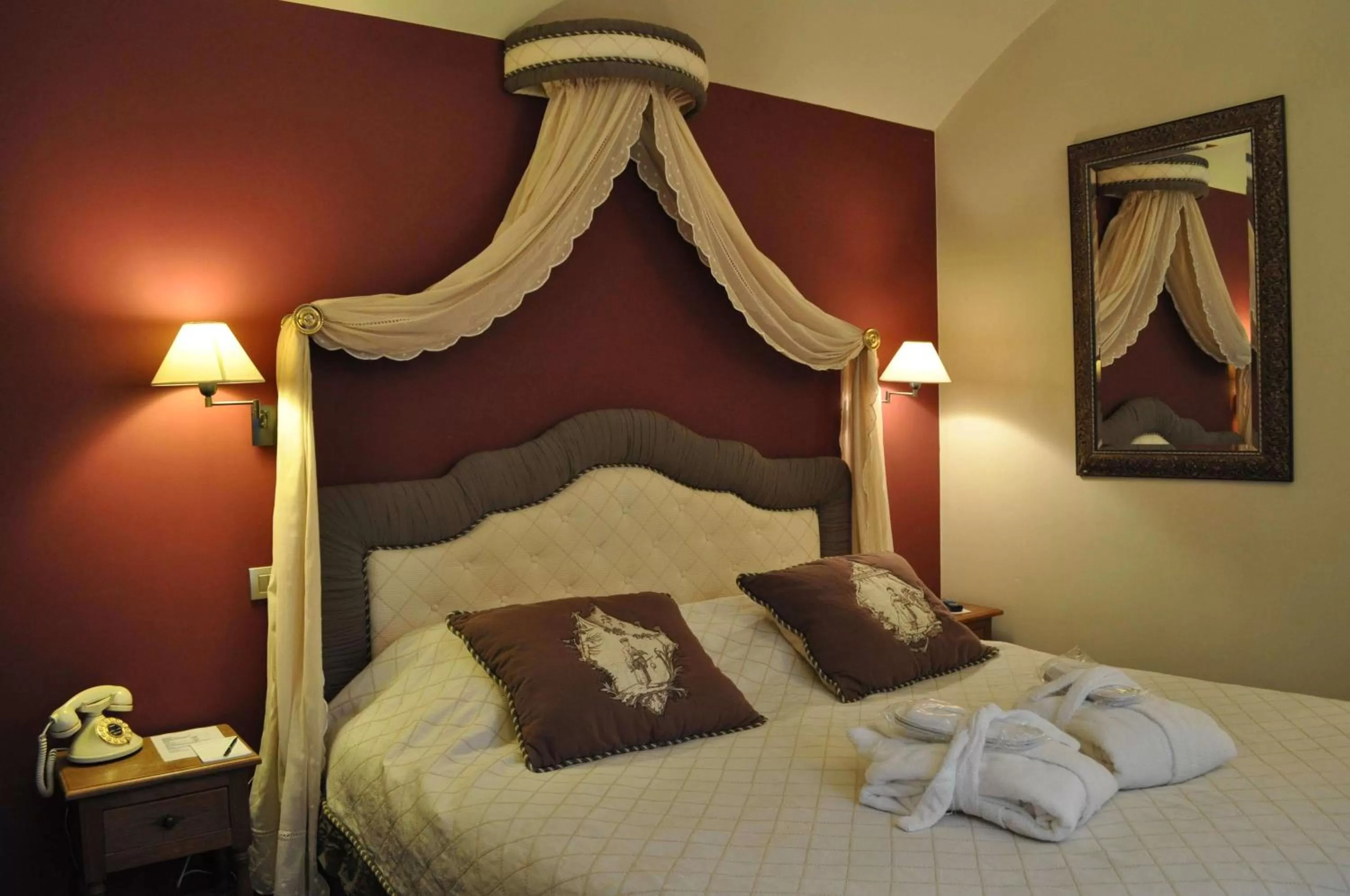 Bed in Hotel Jan Brito