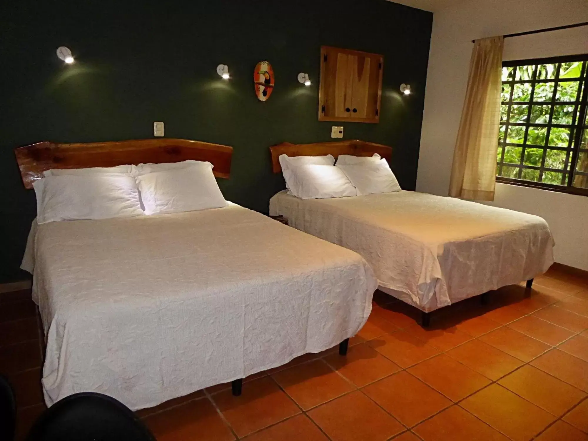 Bed in Pura Vida Hotel