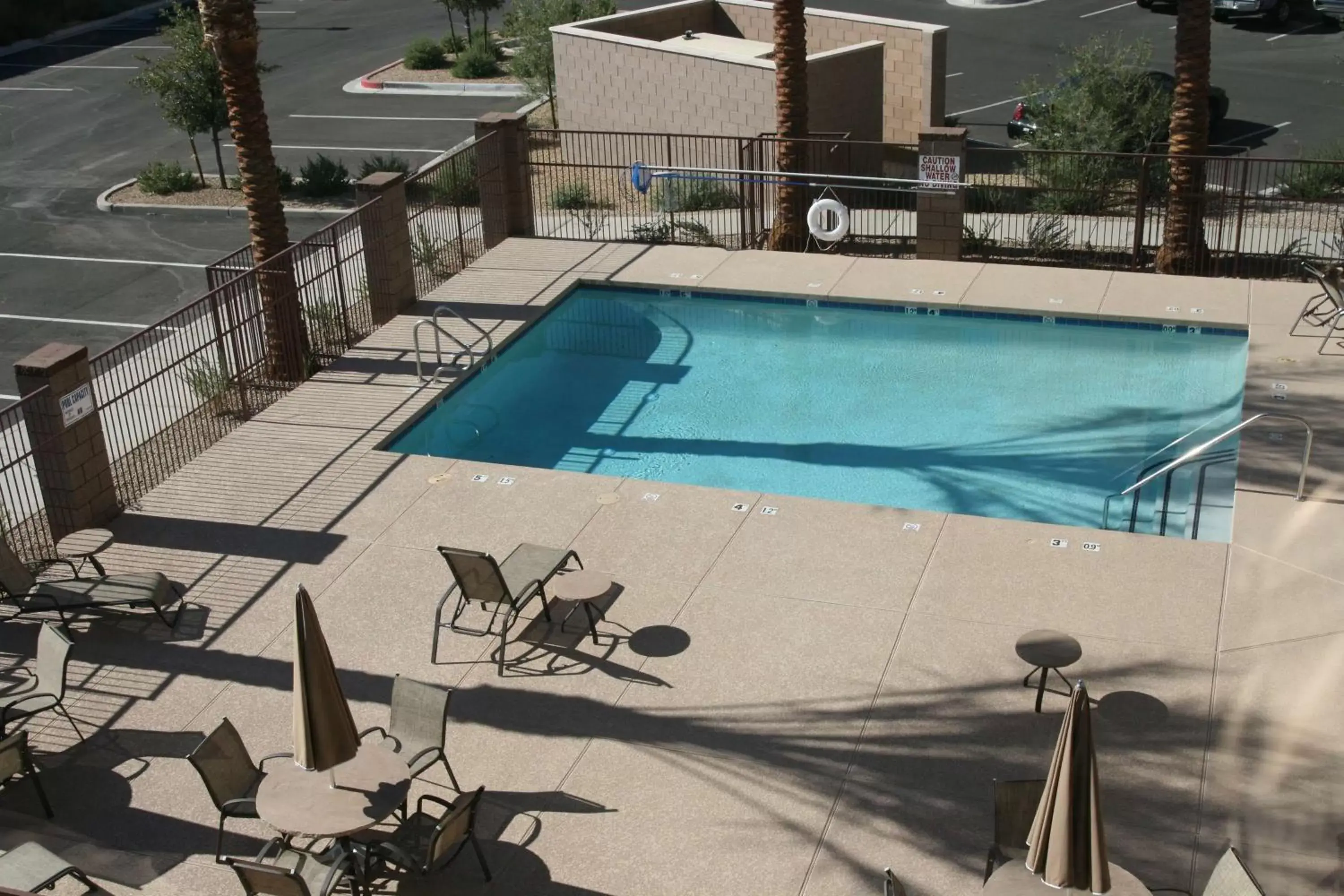 Pool View in Hampton Inn & Suites Phoenix/Gilbert