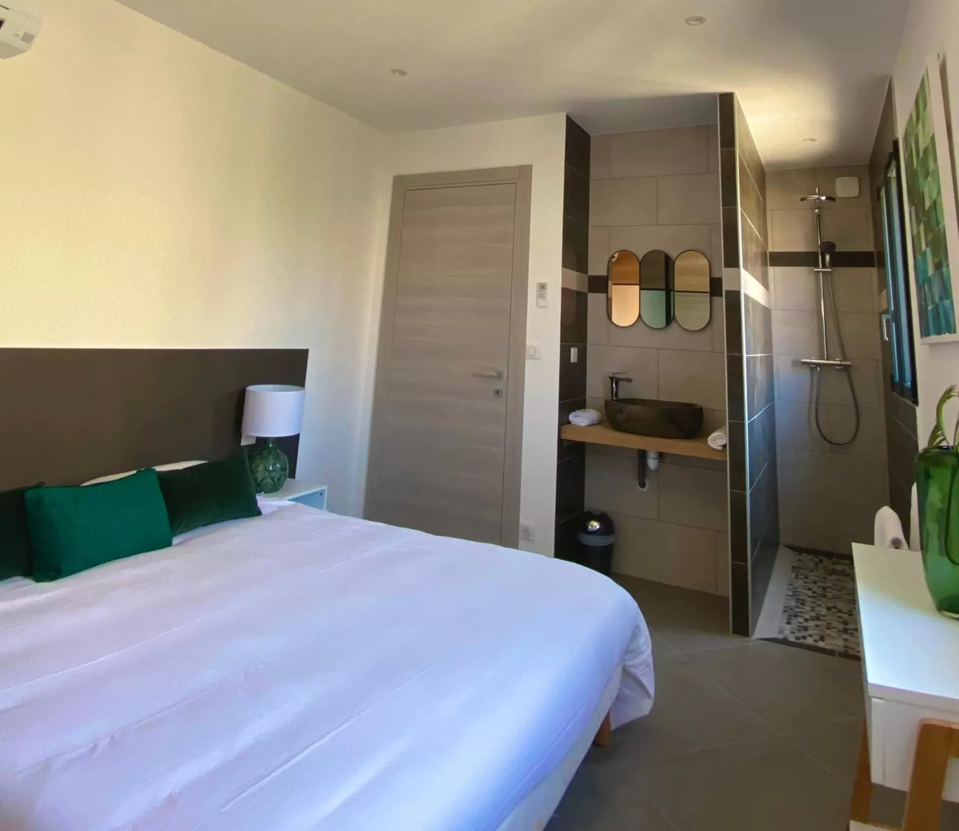 Bed in Casa u fornu Residence & Spa