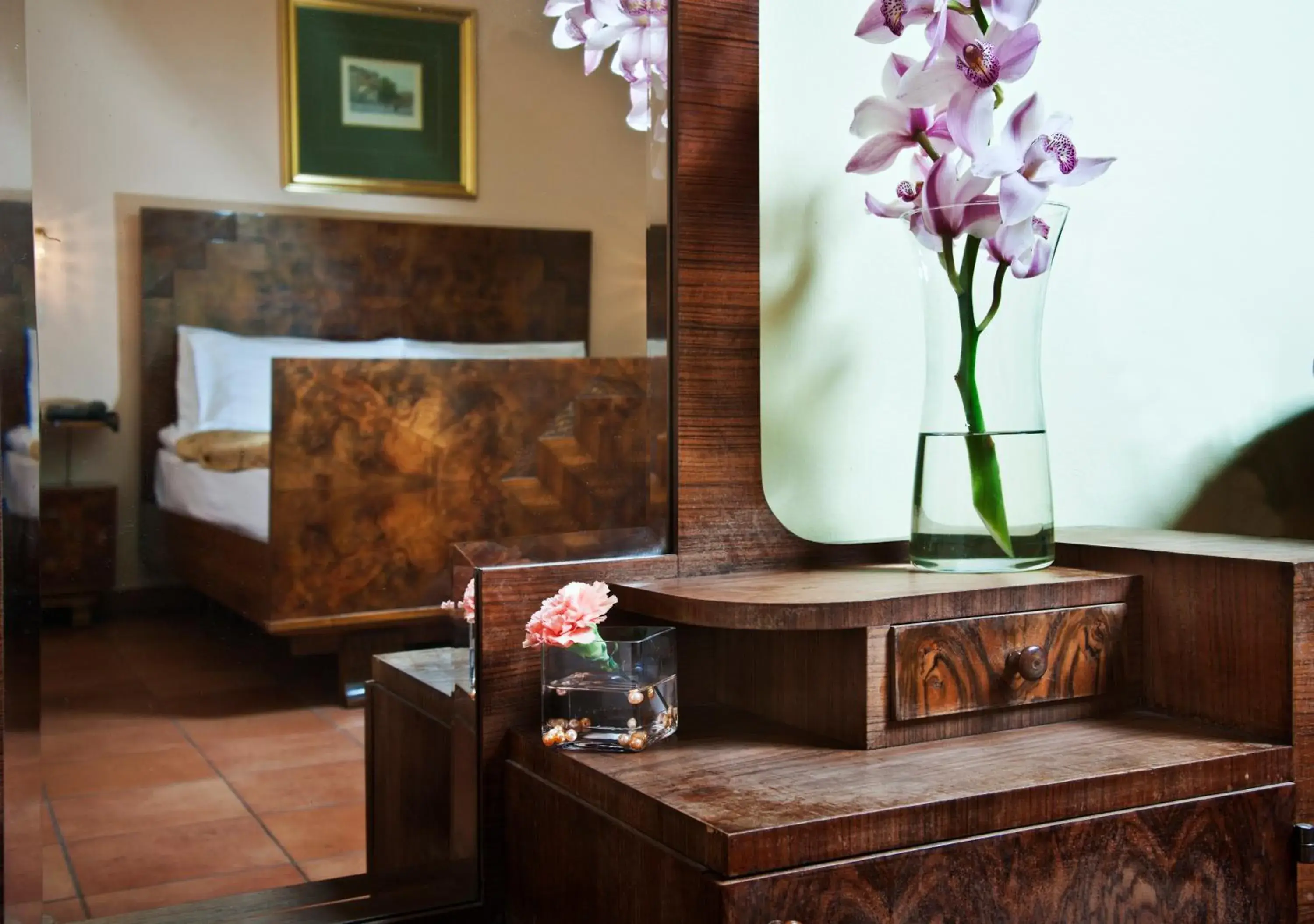 Decorative detail, Lobby/Reception in Hotel Caesar Prague