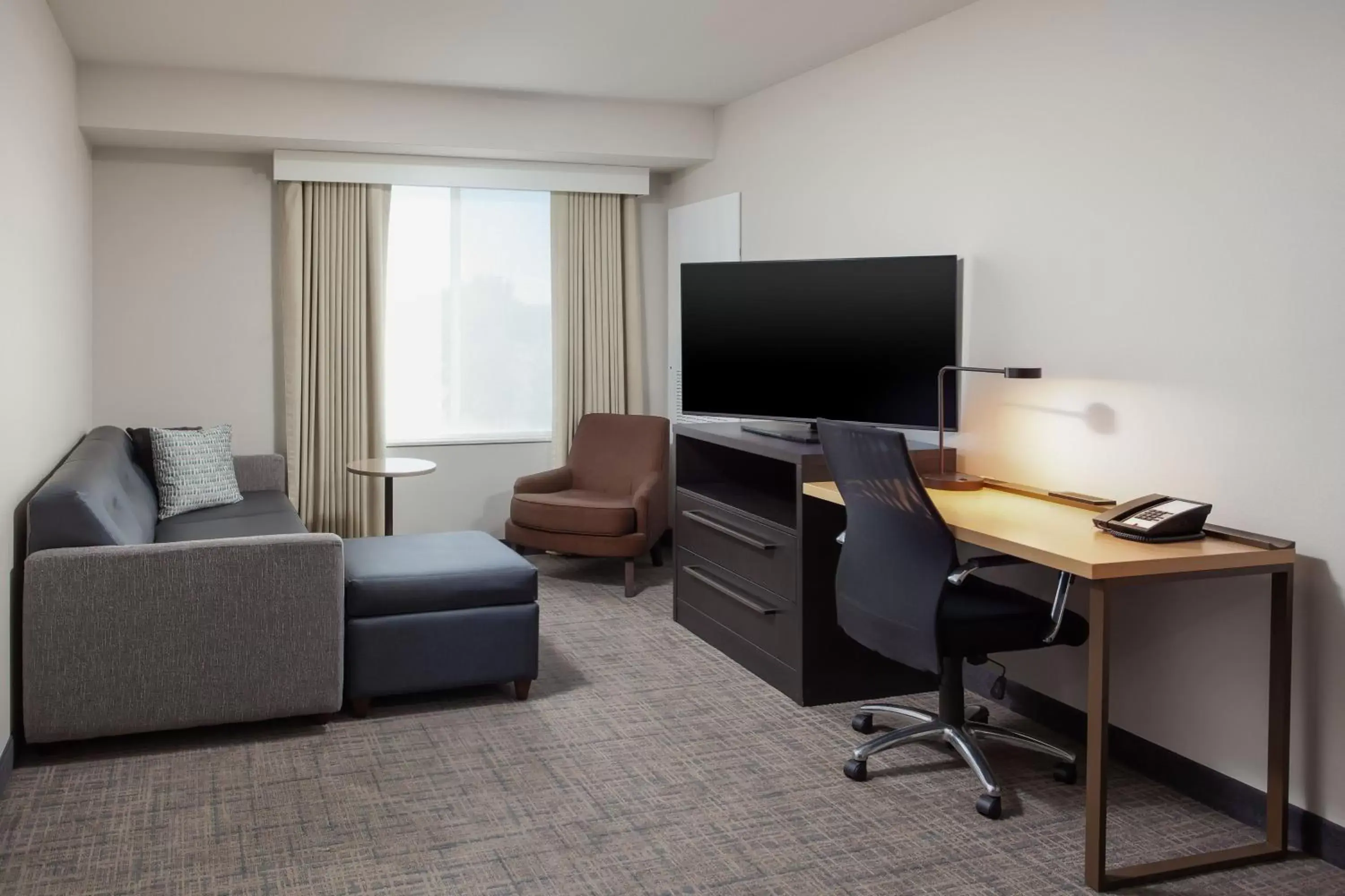 Photo of the whole room, TV/Entertainment Center in Residence Inn Providence Coventry
