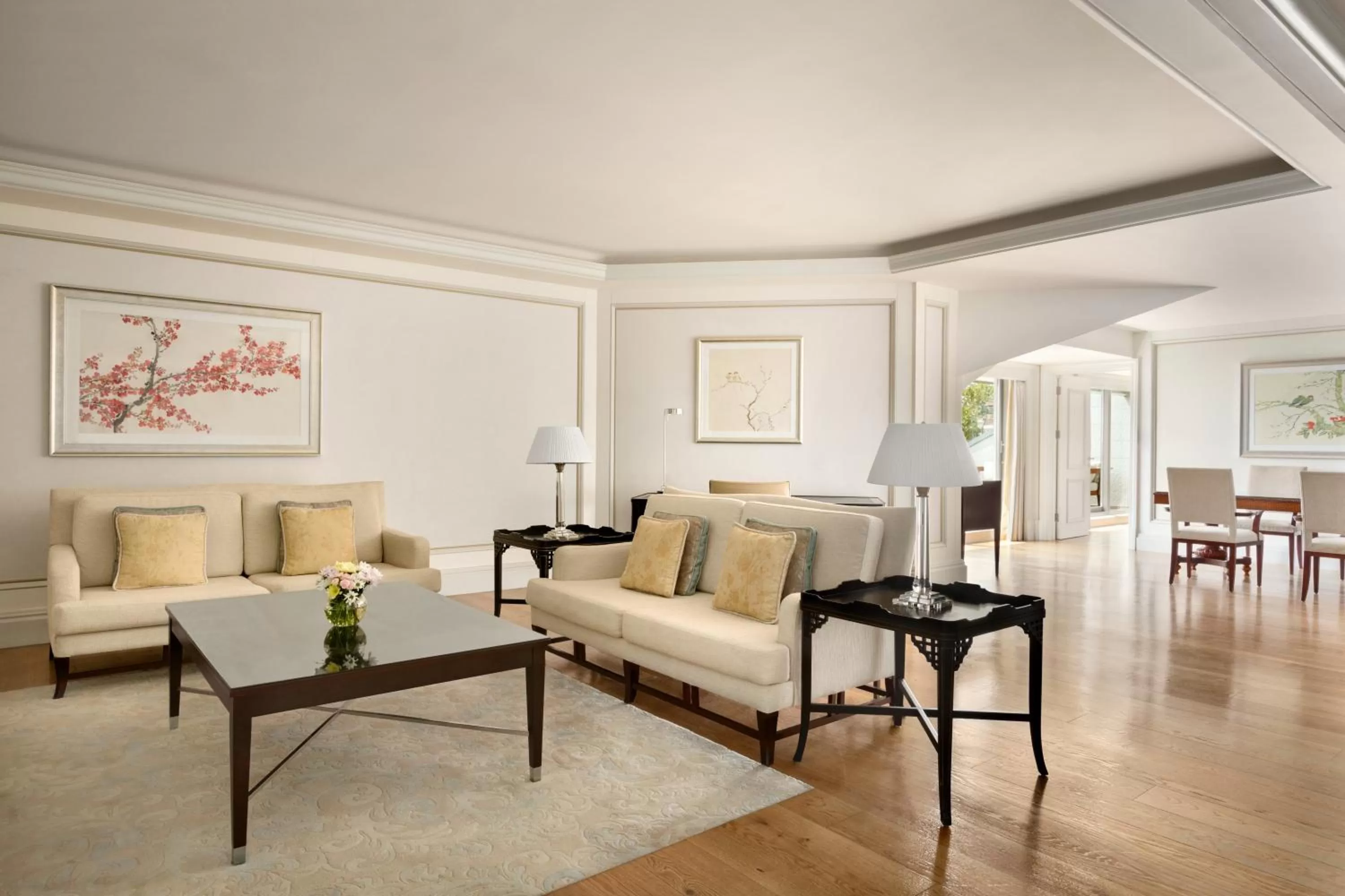 Living room in Shangri-La Bosphorus, Istanbul