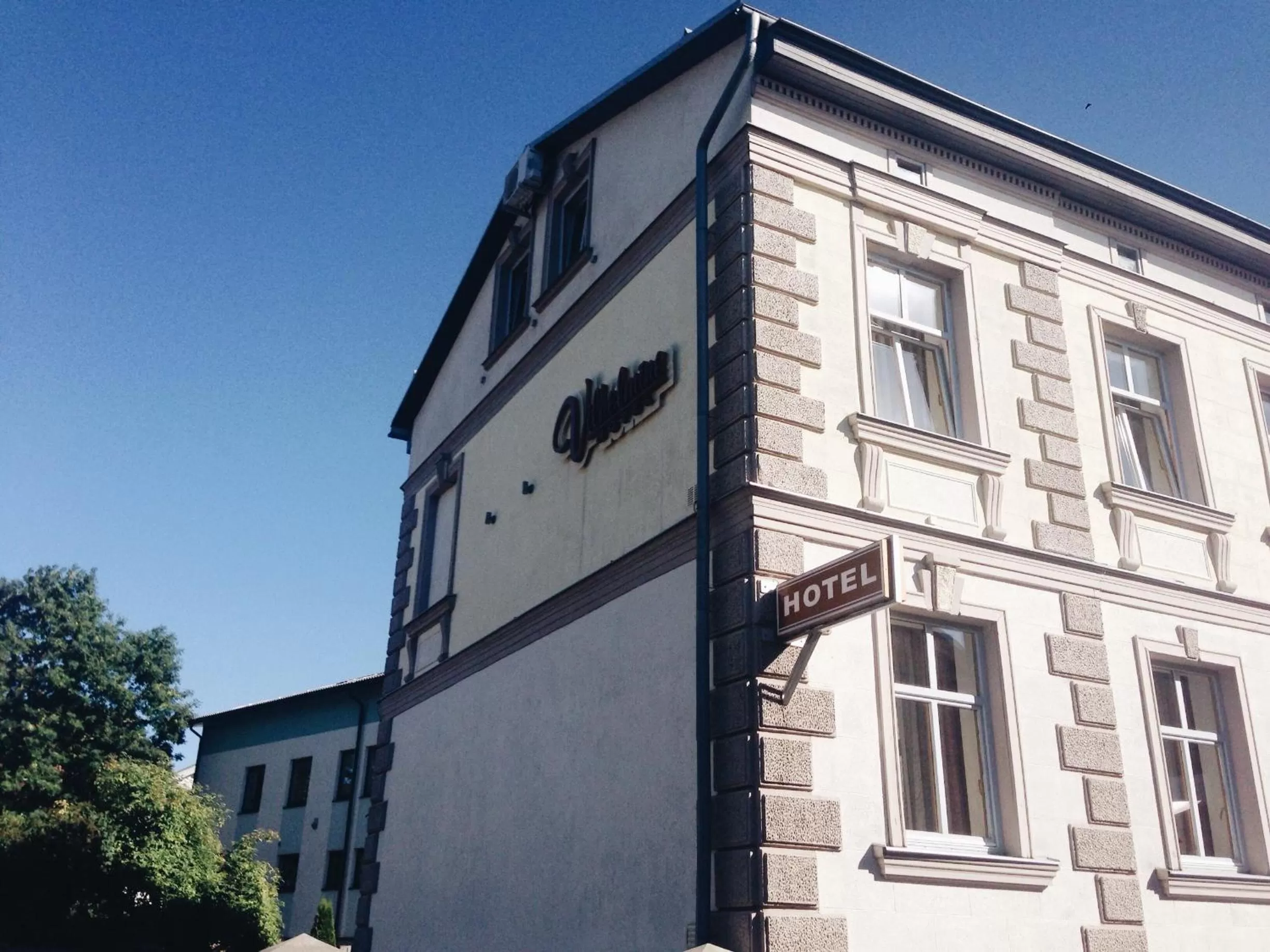 Facade/entrance in Hotel Vilhelmine
