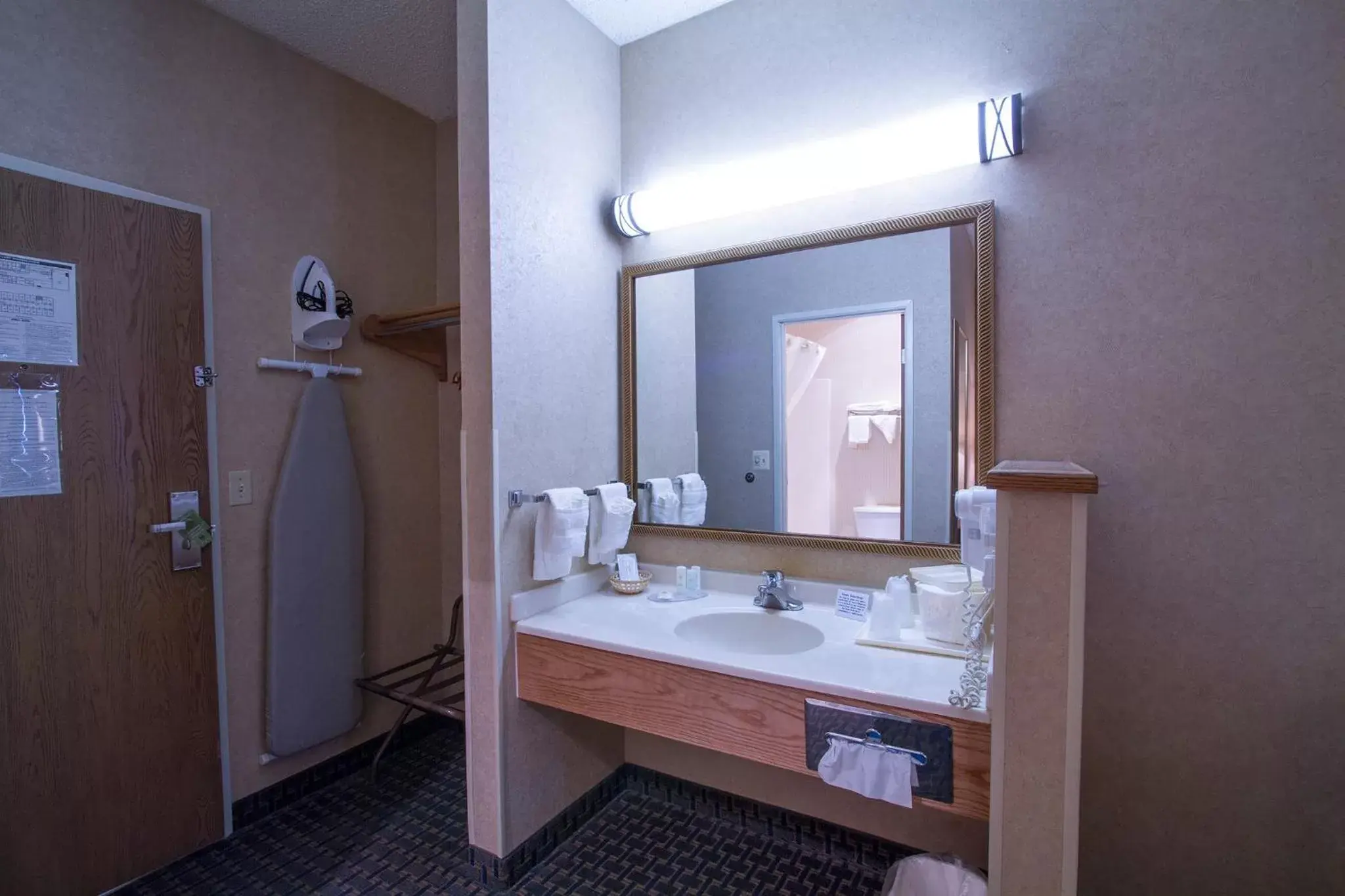 Bathroom in Miles City Hotel