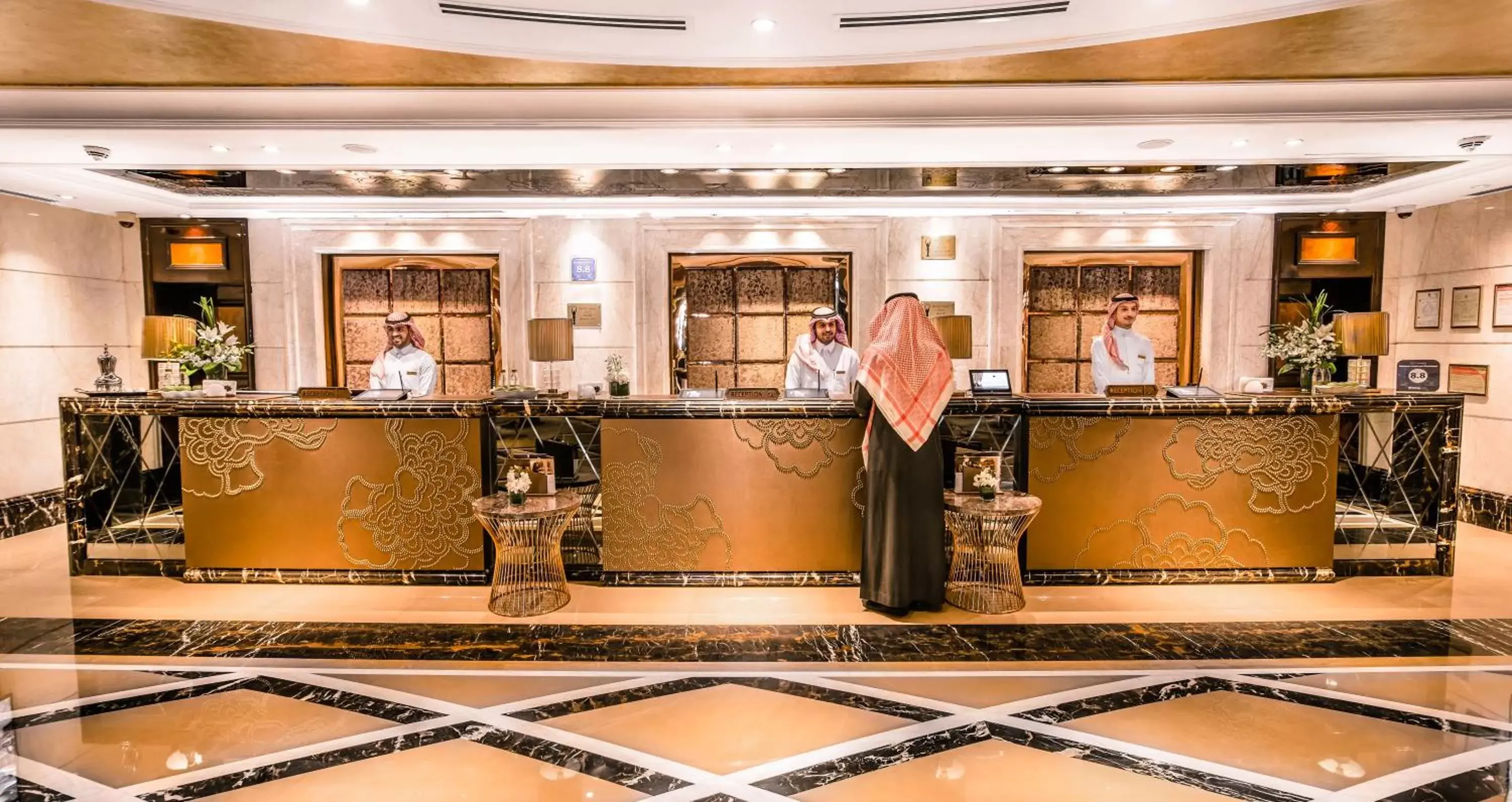 Lobby or reception in Narcissus Riyadh Hotel & Spa