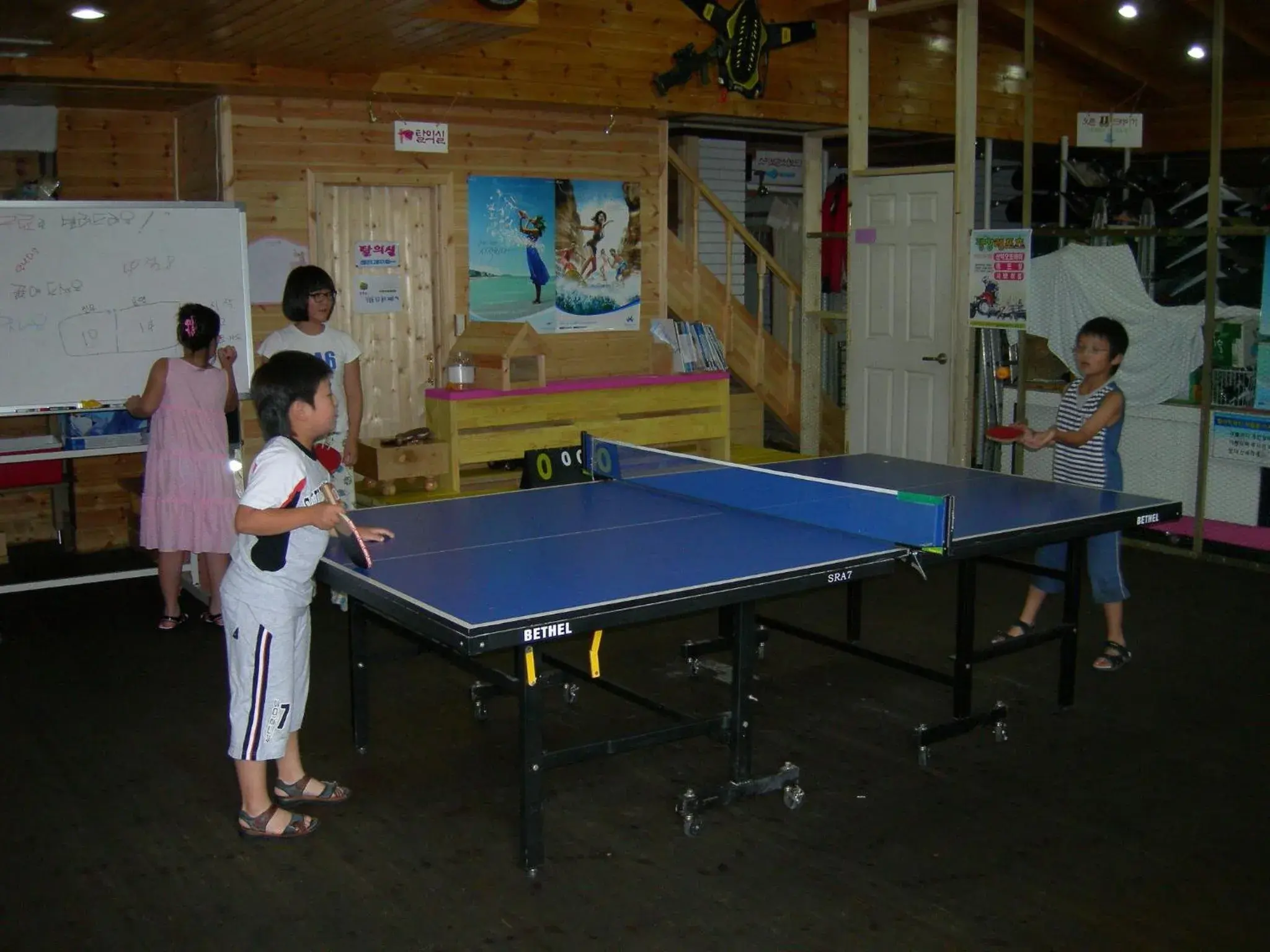 Activities, Table Tennis in White Cabin