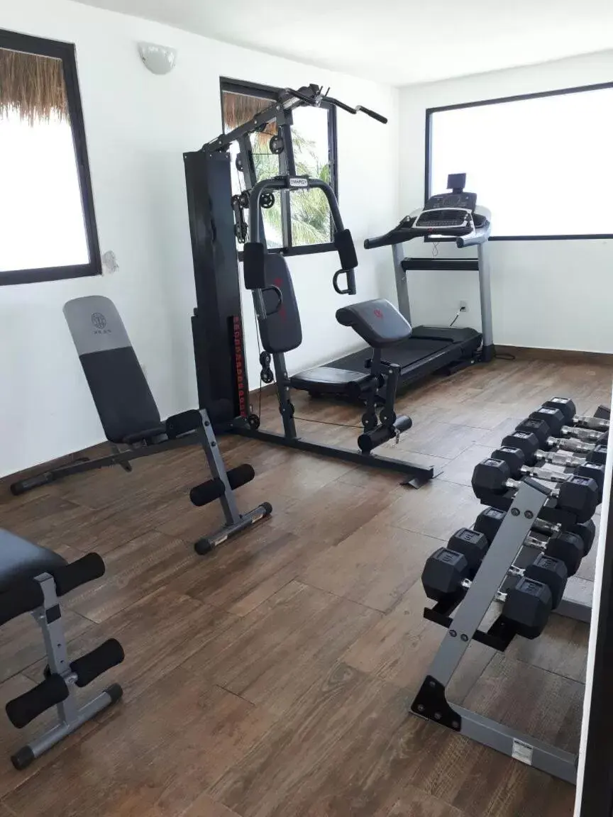 Fitness centre/facilities, Fitness Center/Facilities in Pelicano Inn Playa del Carmen - Beachfront Hotel