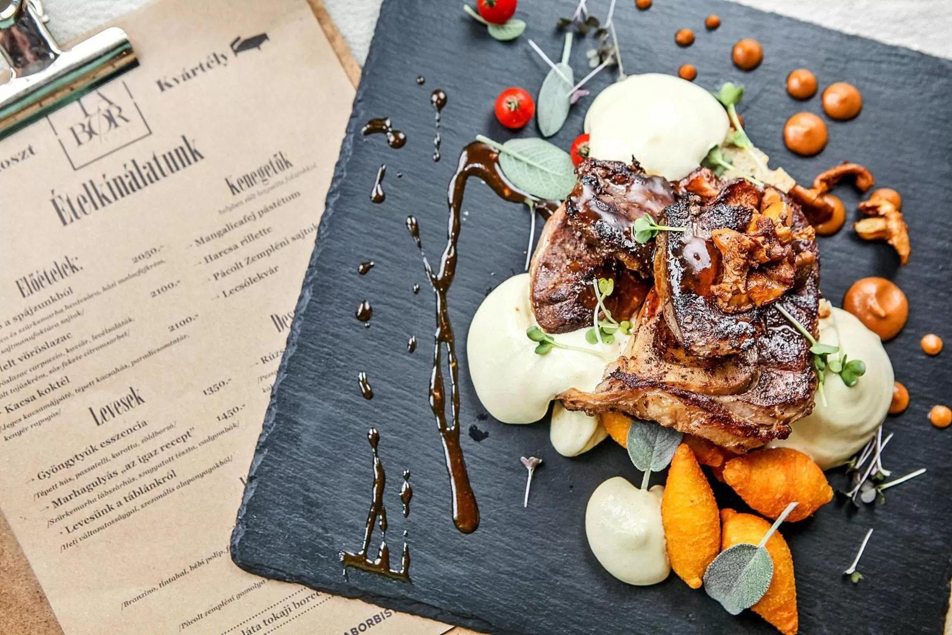 Food close-up, Food in LaBor Kvártély