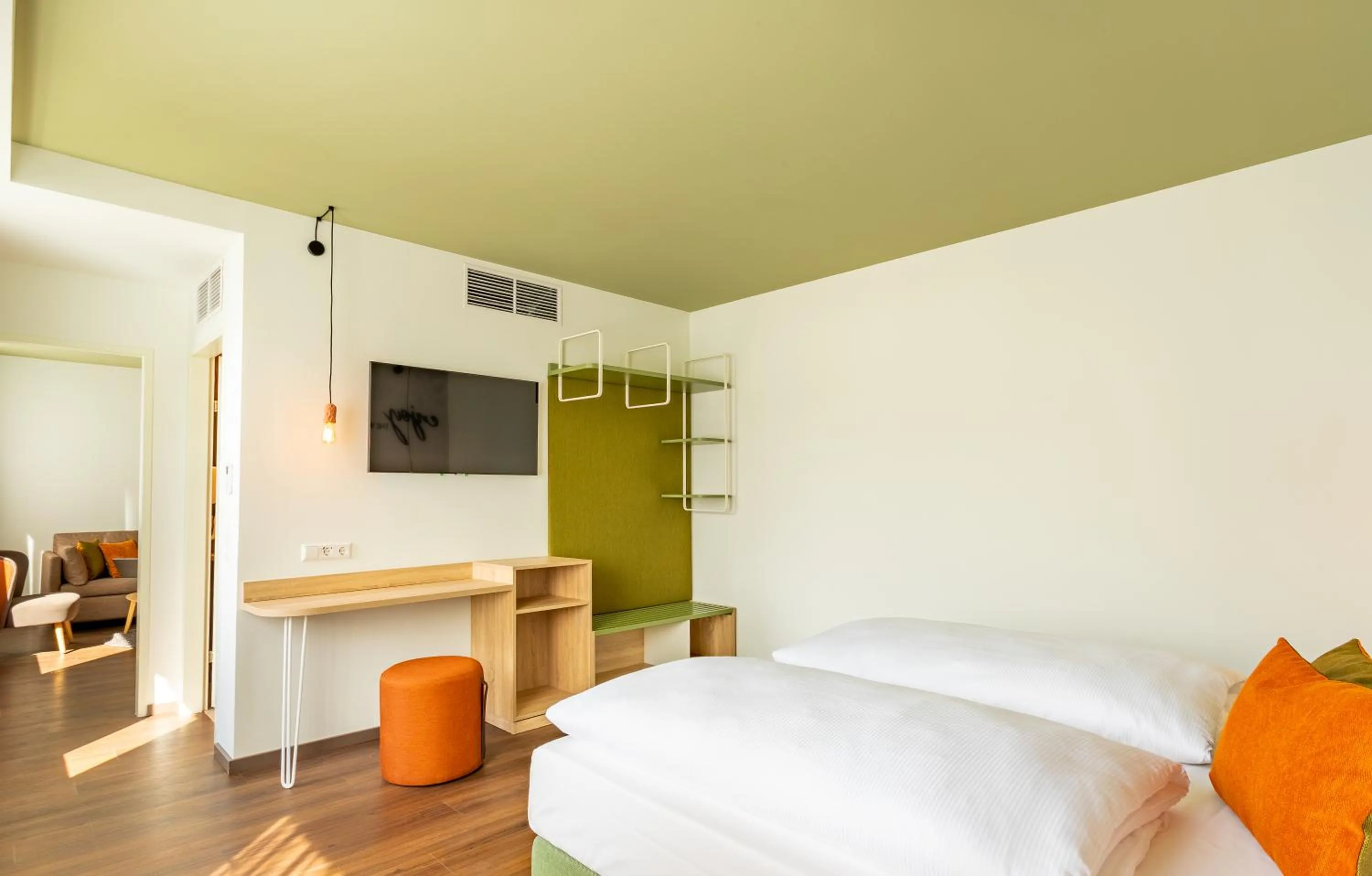 Bed in The Weekend Hotel