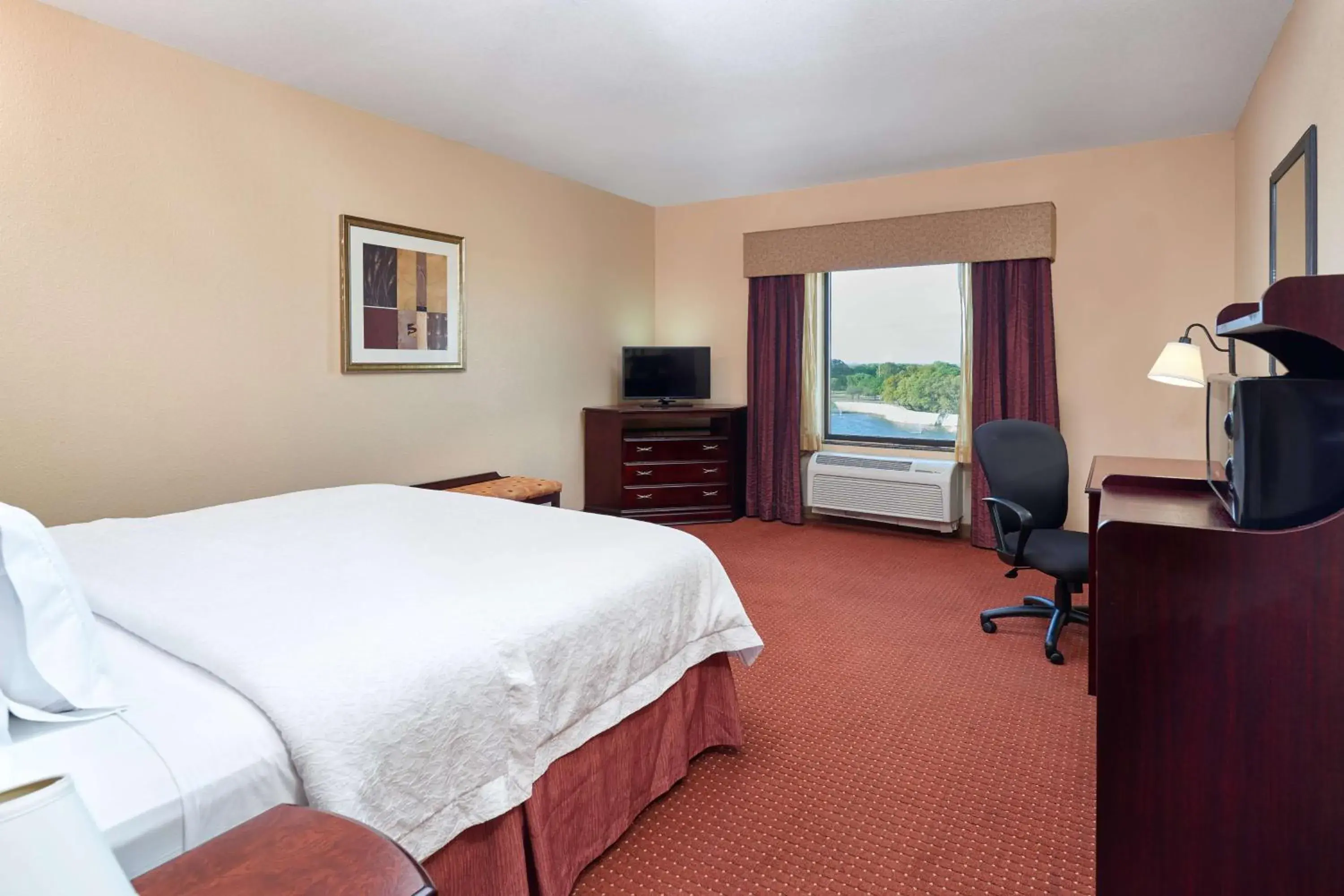 Bedroom in Hampton Inn & Suites Austin South Buda