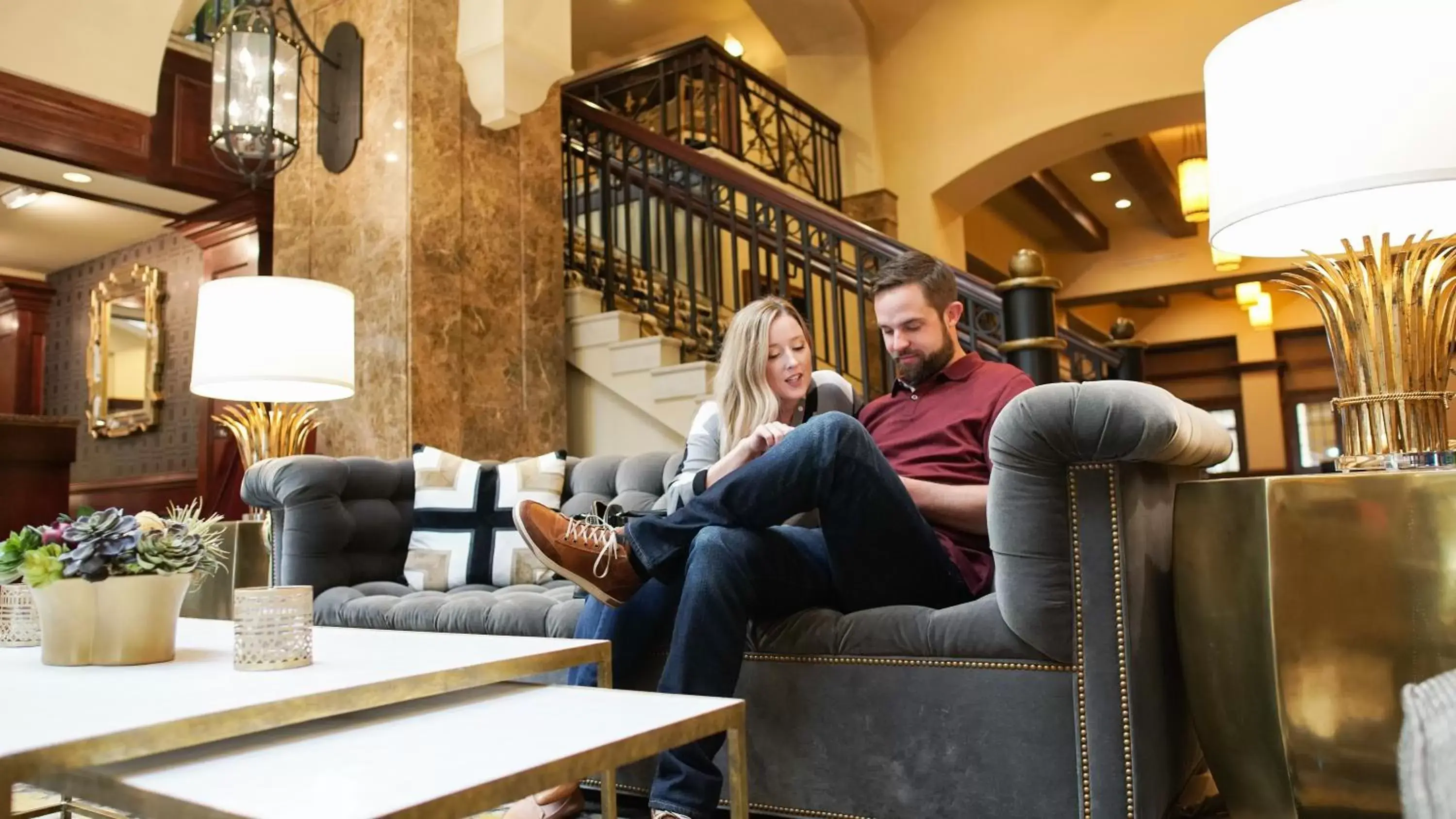 Lobby or reception in Grandover Resort & Spa, a Wyndham Grand Hotel