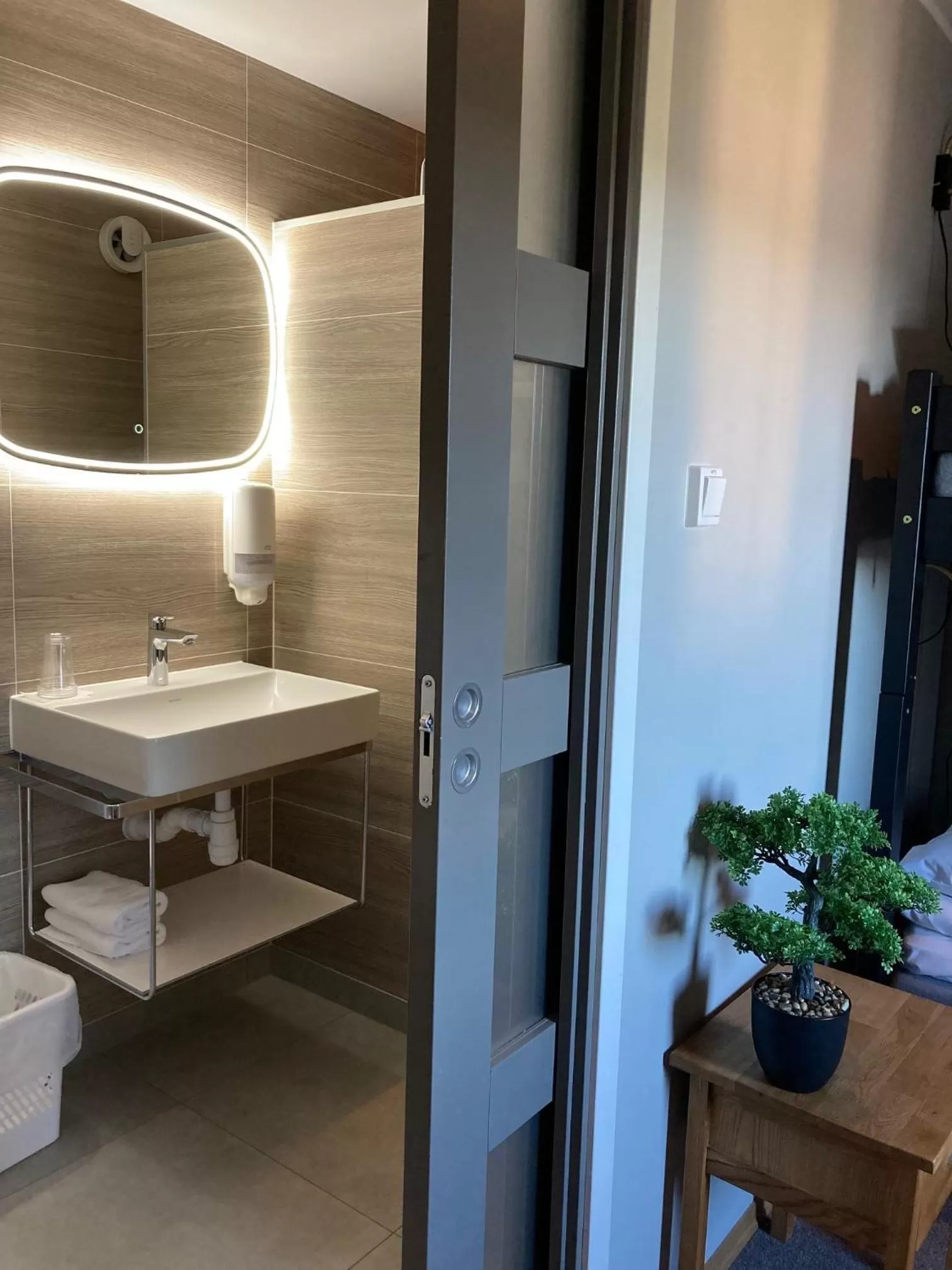 Bathroom in Breidablikk Guesthouse