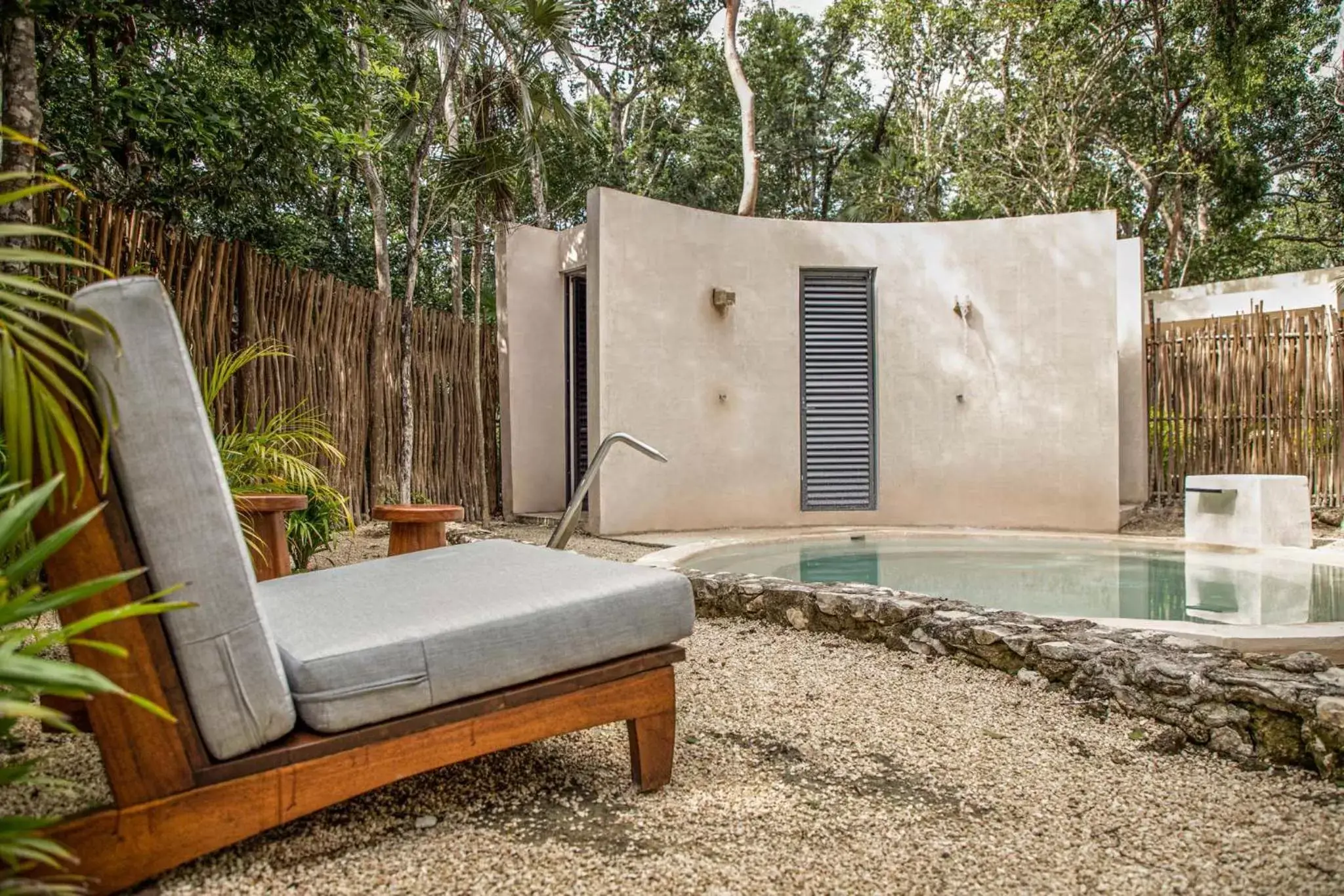 Hot Tub in Luxury Condos Macondo Tulum