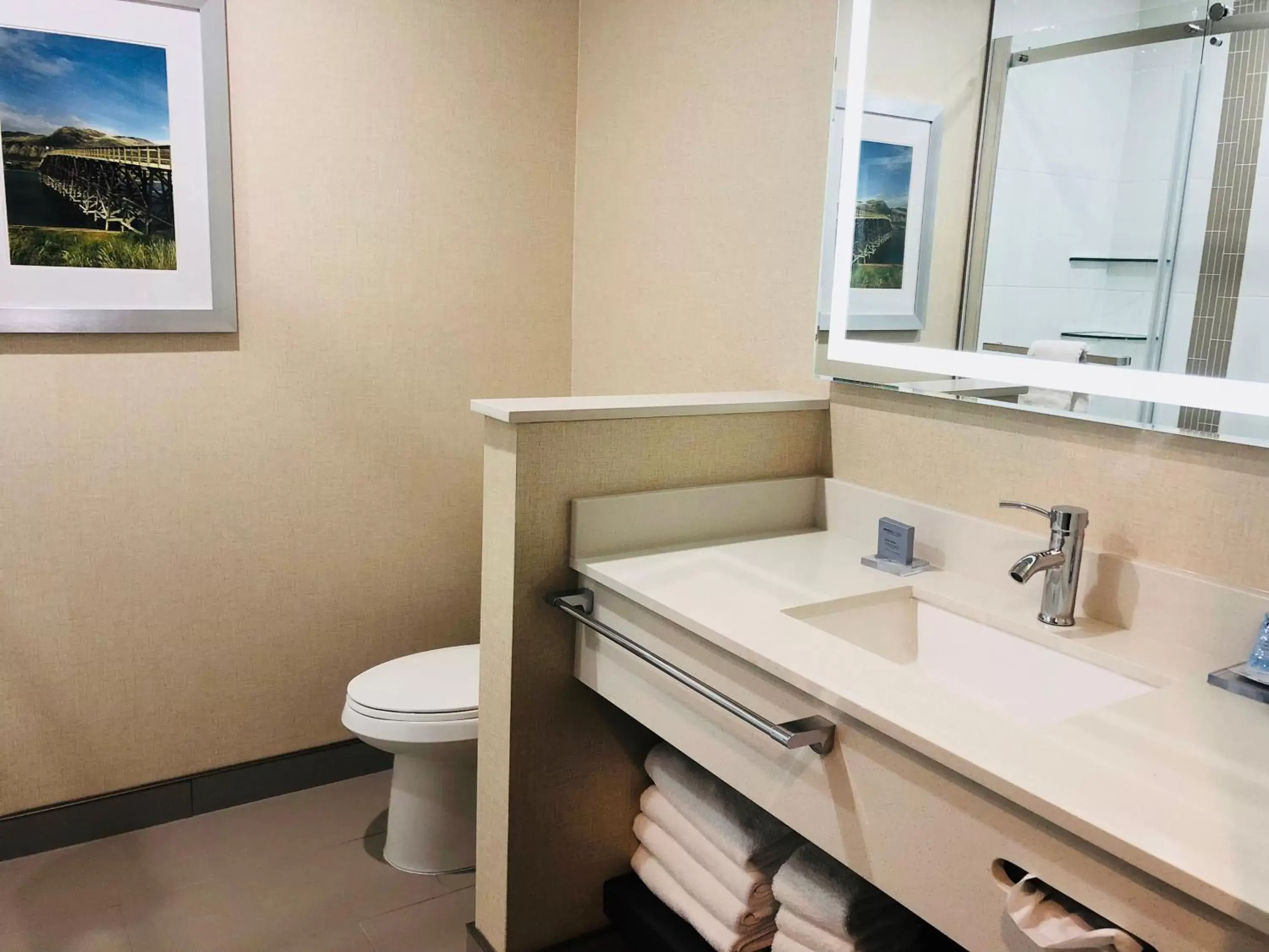 Toilet, Bathroom in Wingate by Wyndham Kamloops