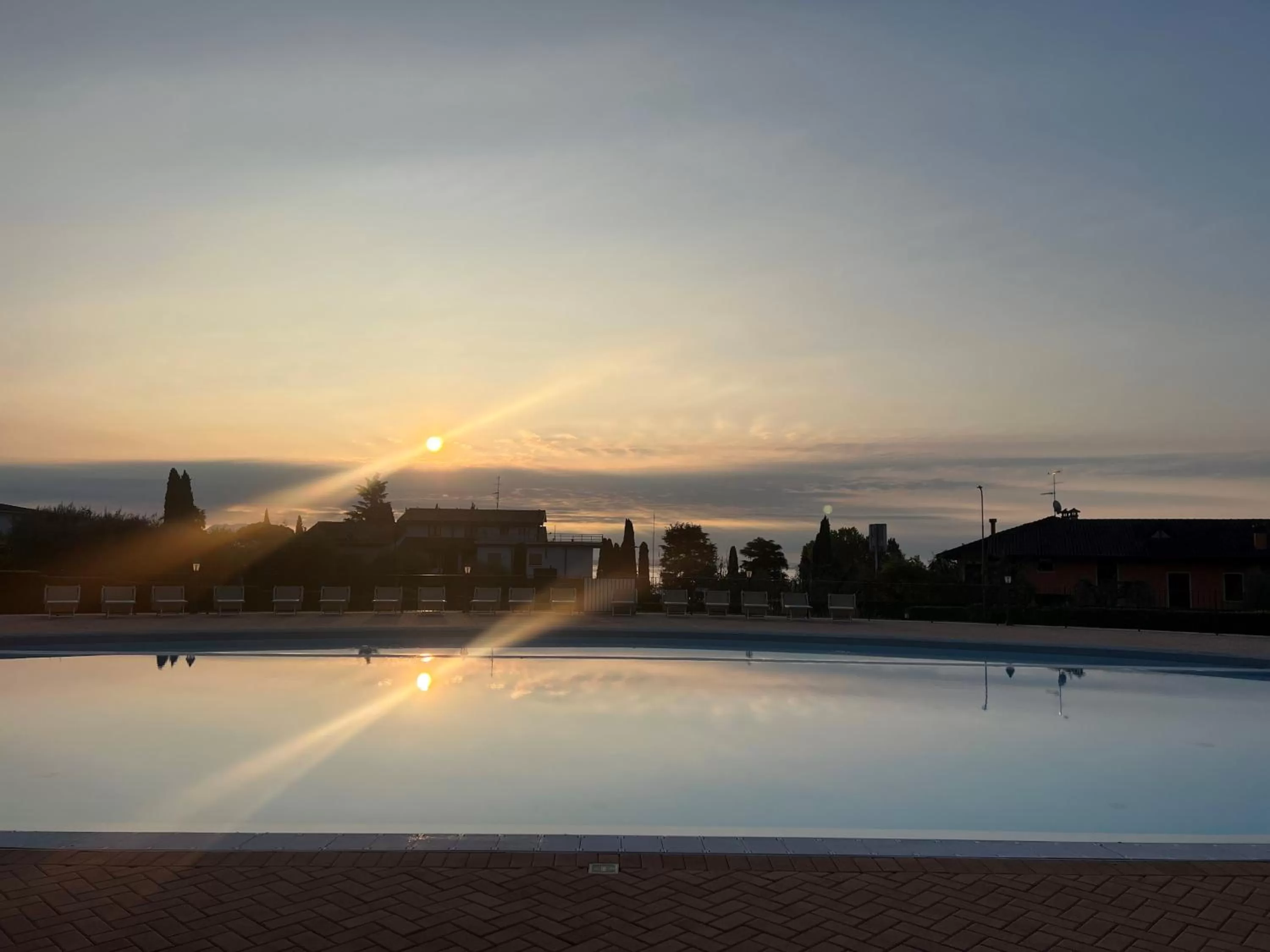 Pool view in Le Terrazze sul Lago Hotel & Residence