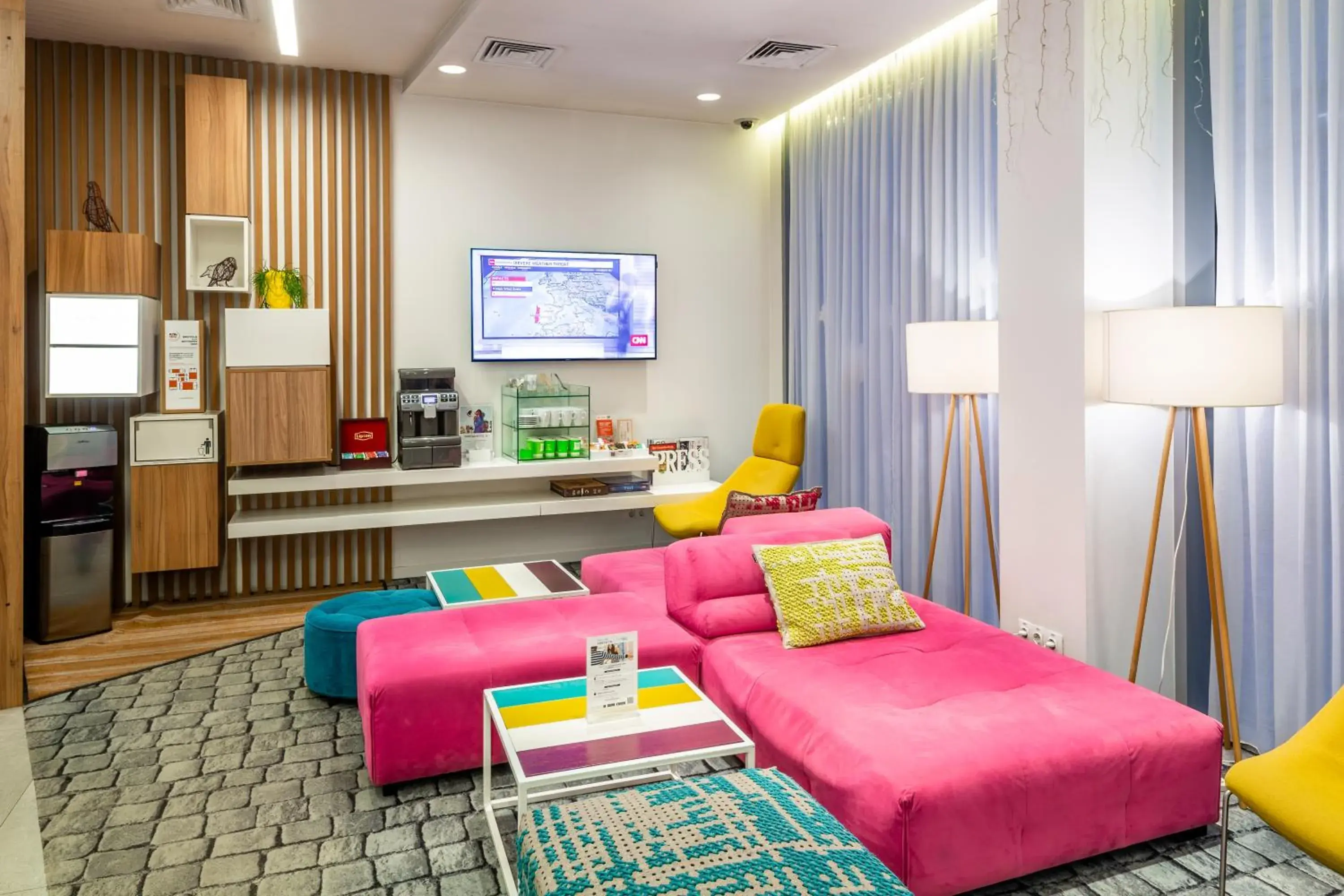 Lobby or reception, Seating Area in Ibis Styles Lviv Center