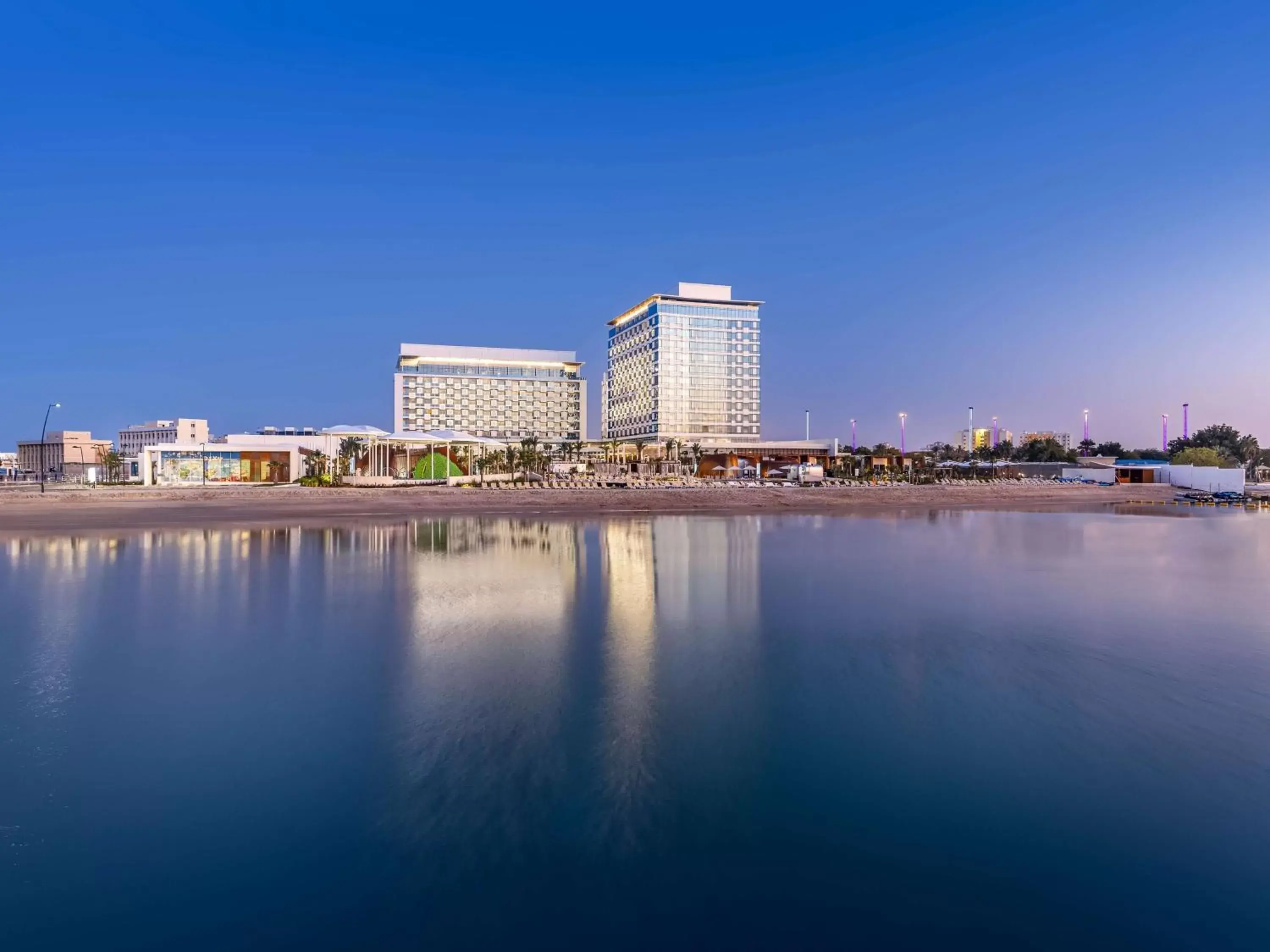 Beach in Rixos Gulf Hotel Doha - All Inclusive
