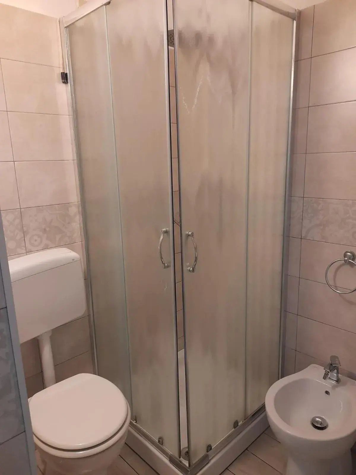 Bathroom in Hotel Centrale Europa