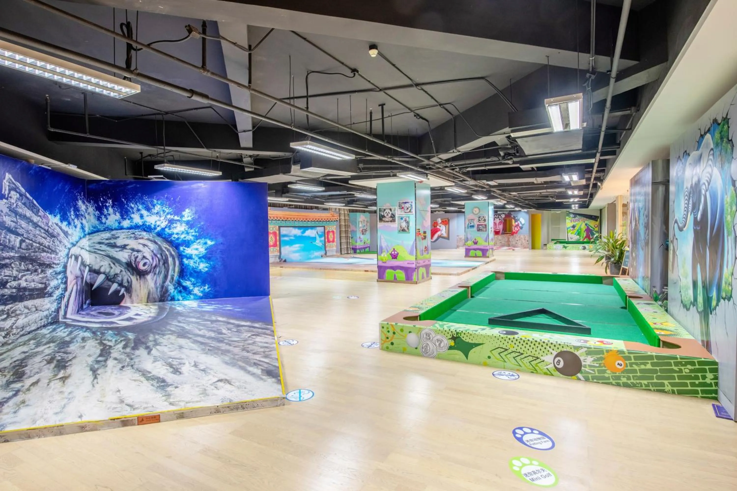 Children play ground in Mission Hills Hotel Resorts Dongguan