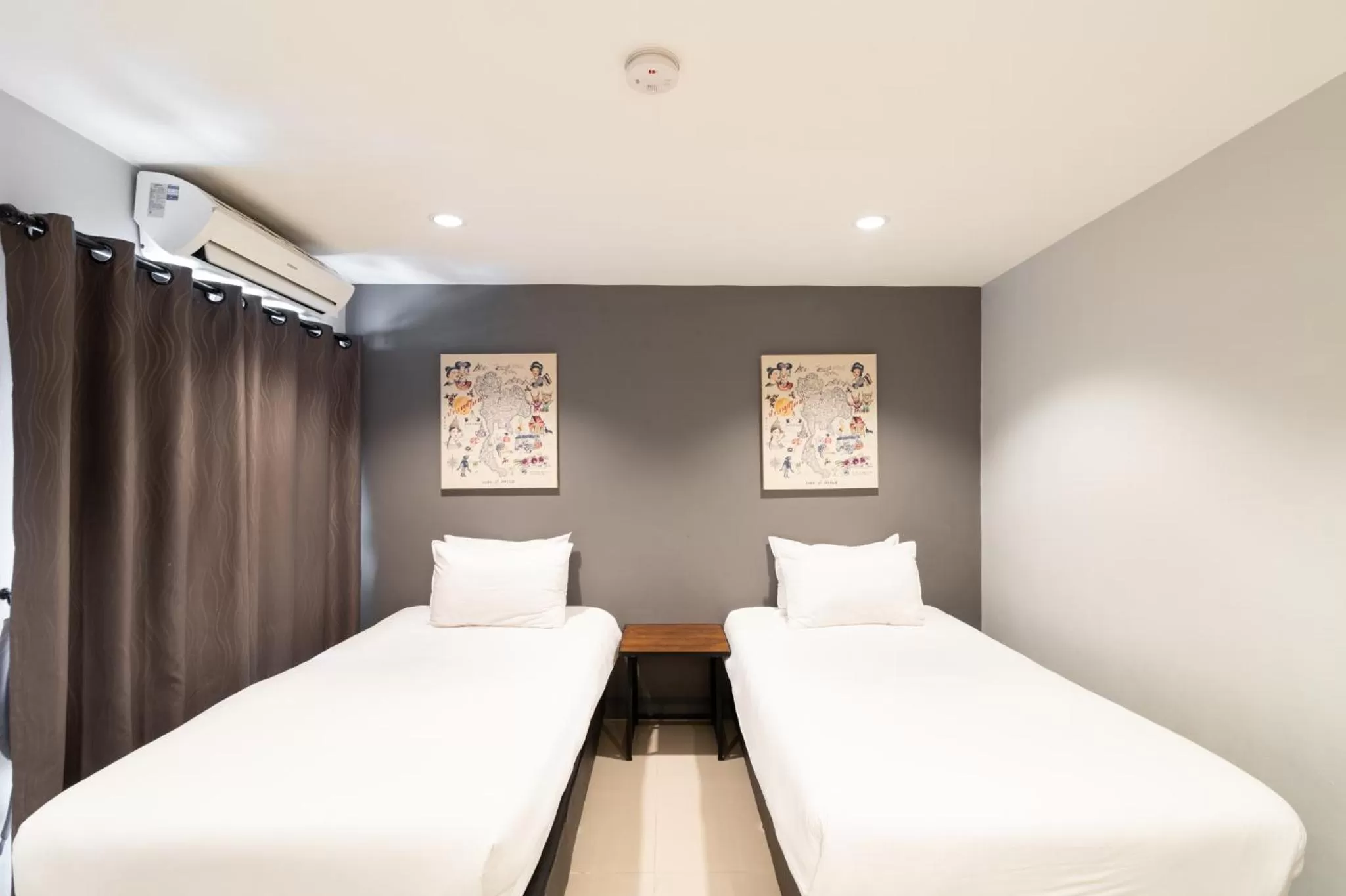 Bed in North Inn Town Chiangmai