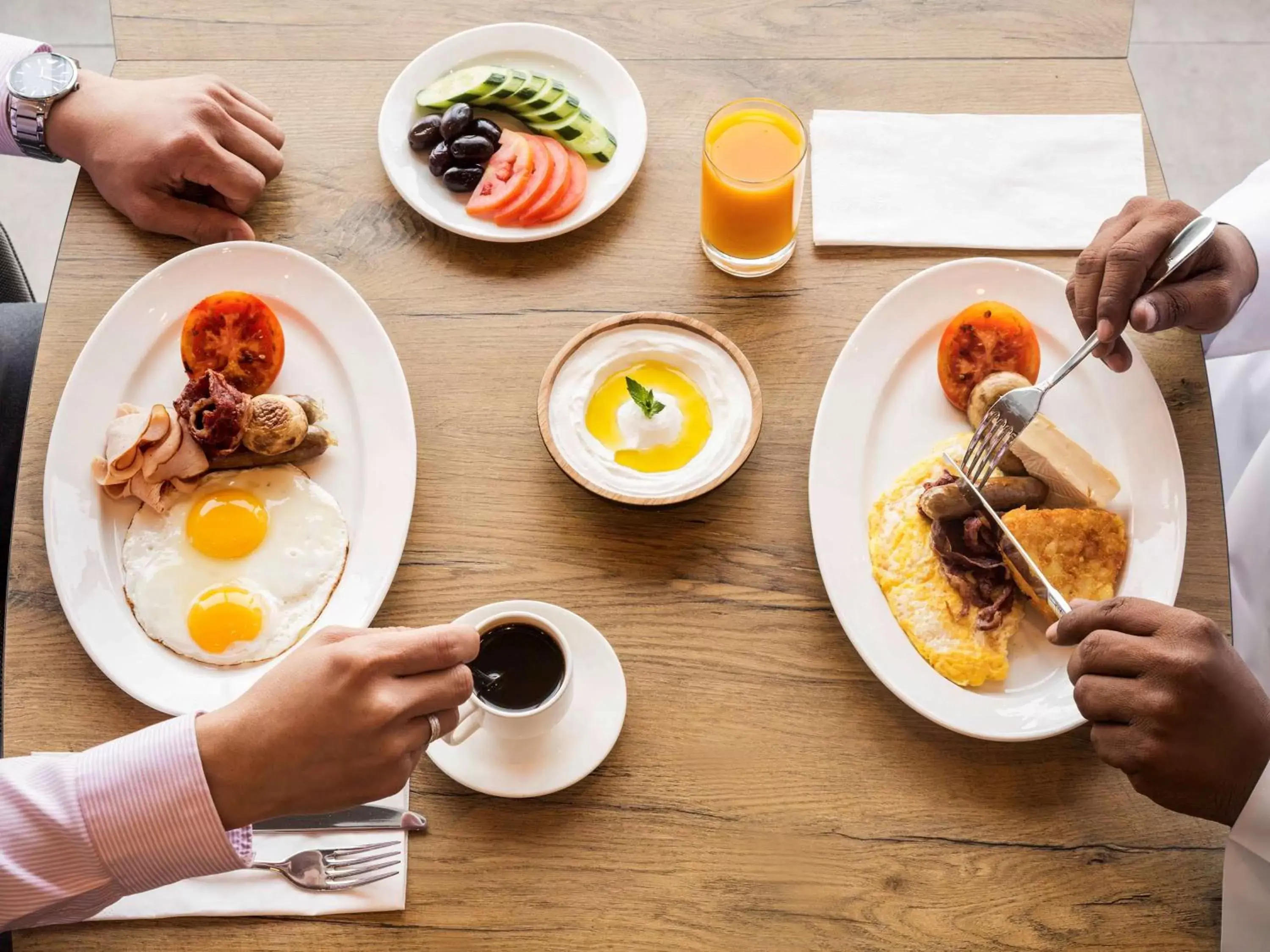 Restaurant/places to eat, Breakfast in Adagio Aparthotel Jeddah Malik Road