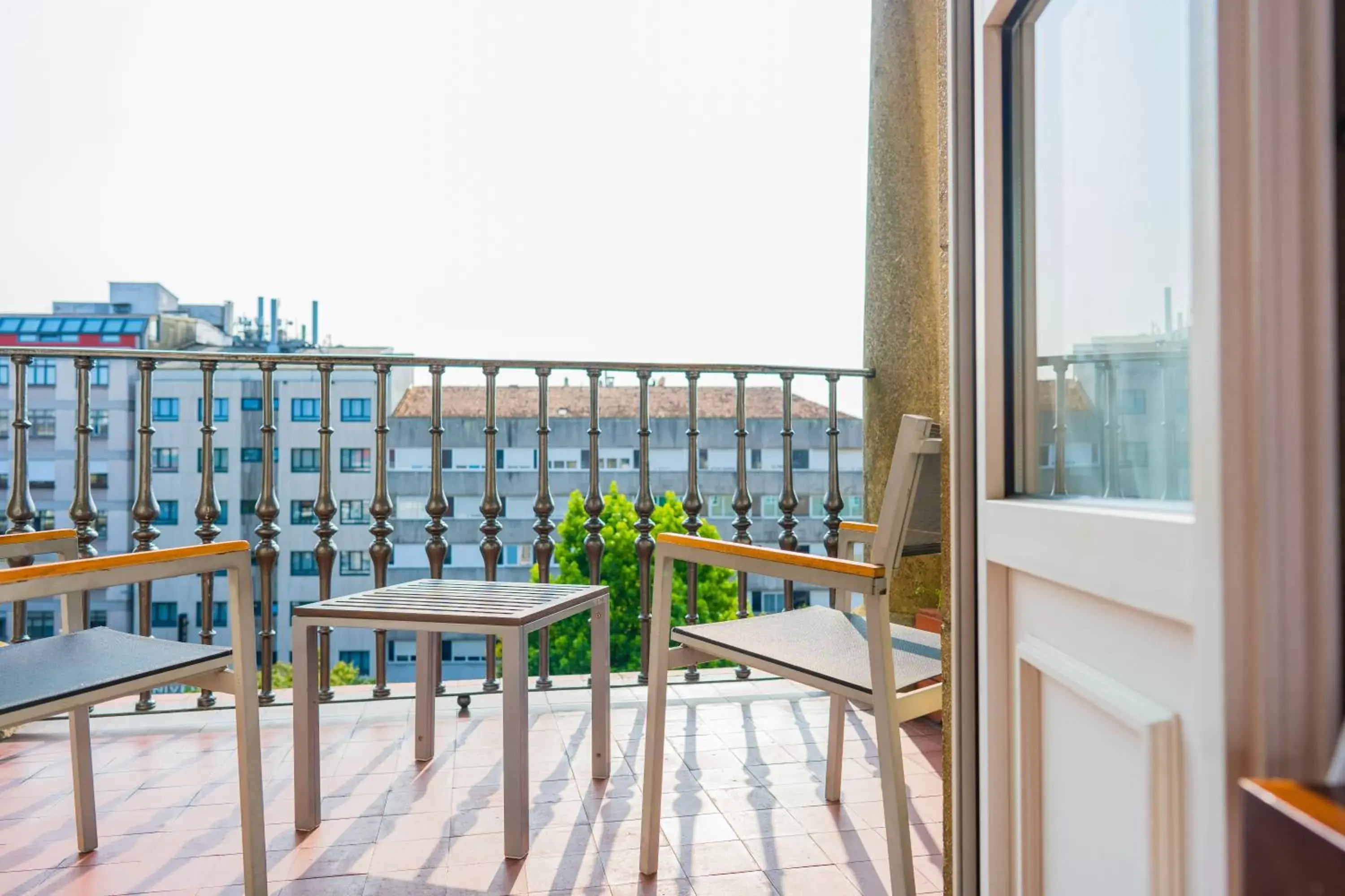 Balcony/Terrace in Hotel Compostela