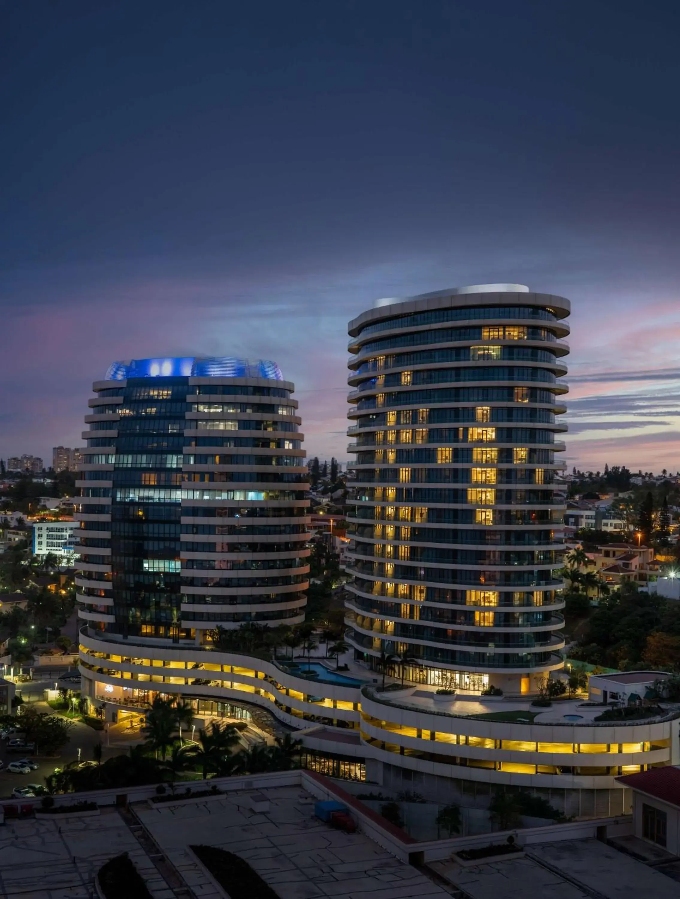 Property building in Radisson Blu Hotel & Residence Maputo