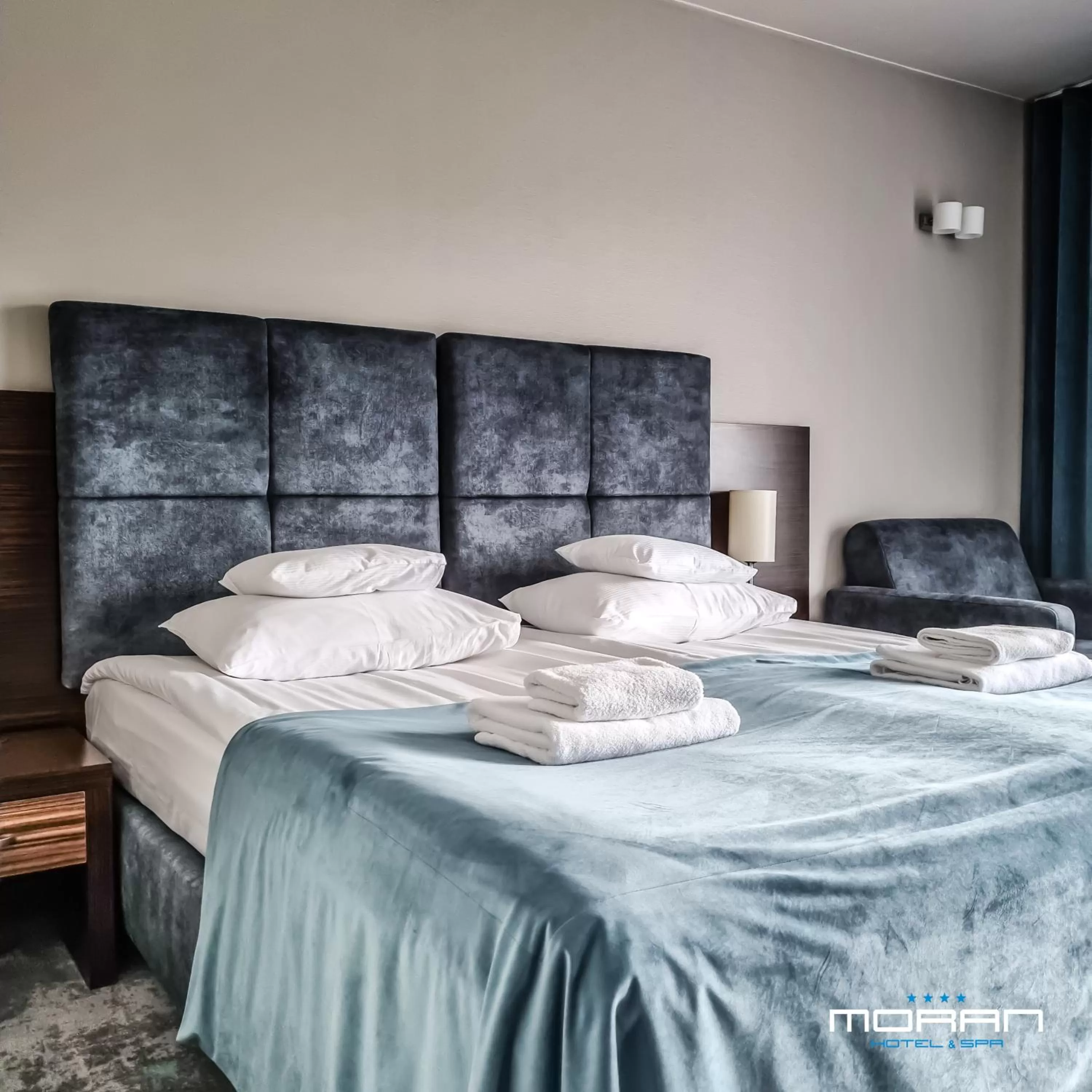 Bed in Hotel Moran & SPA