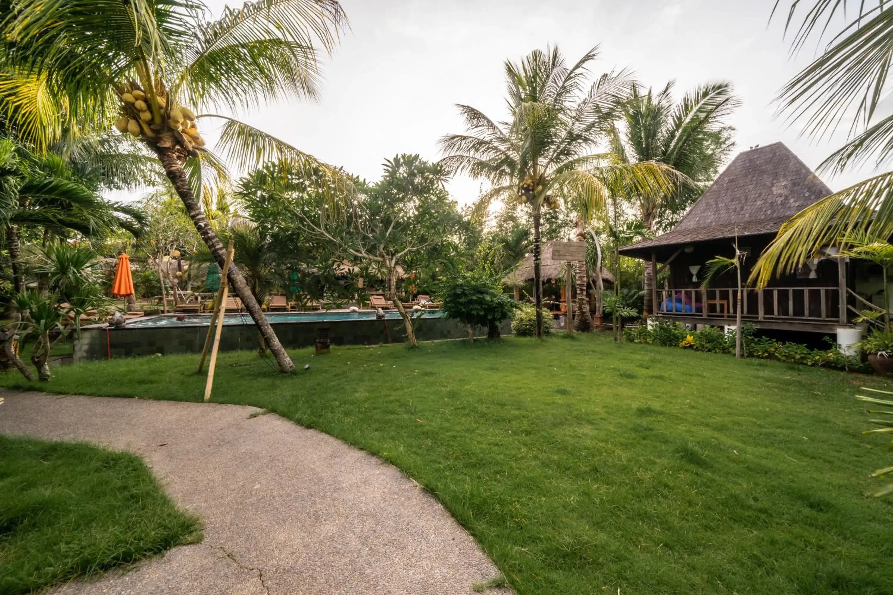 Property building in Flower Bud Bungalow Balangan Property building in Flower Bud Bungalow Balangan