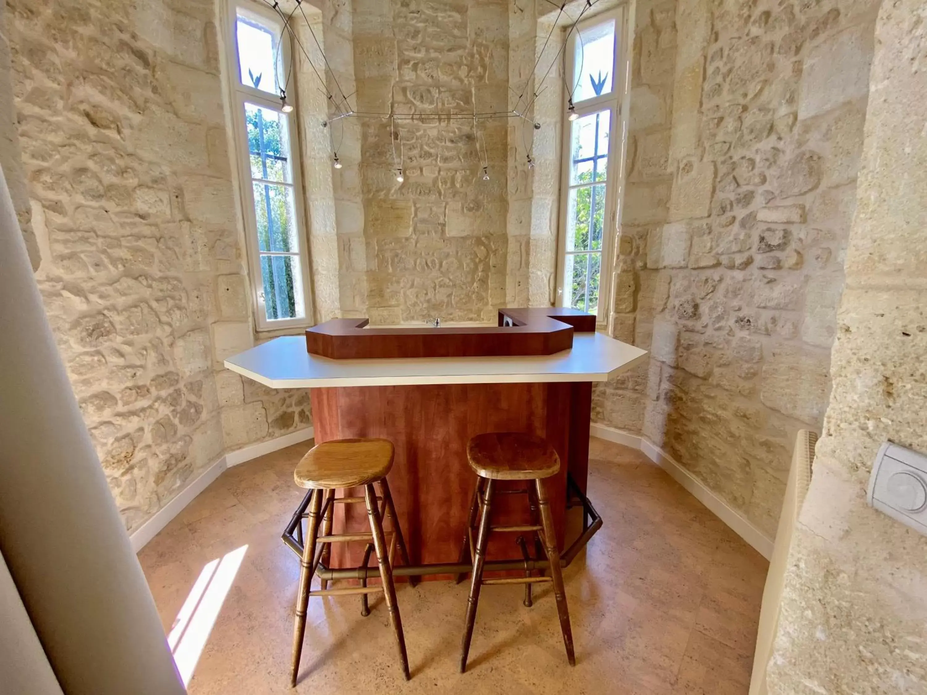 Dining Area in Château Borgeat de Lagrange - privatisation