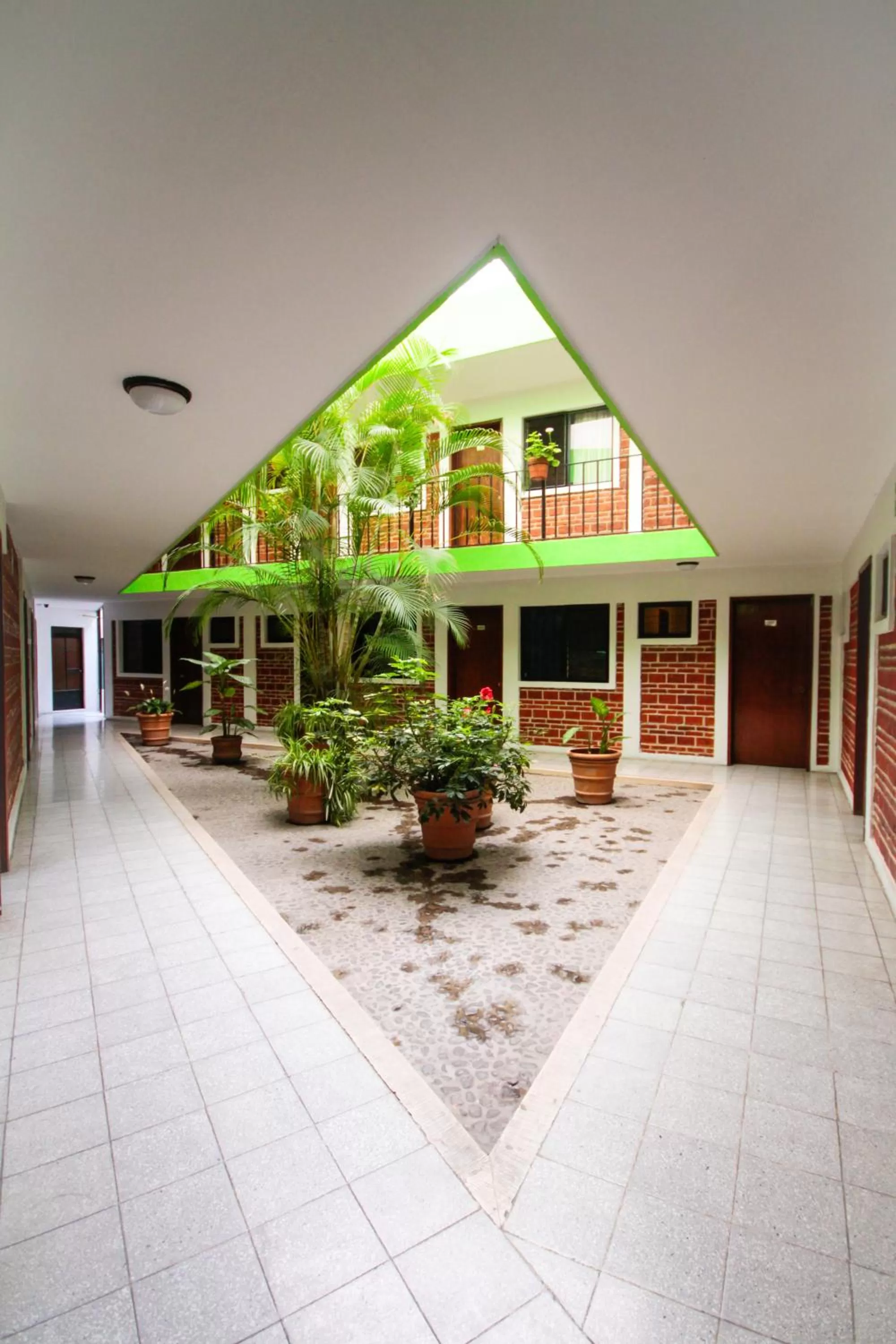 Patio in Hotel Arboledas Industrial